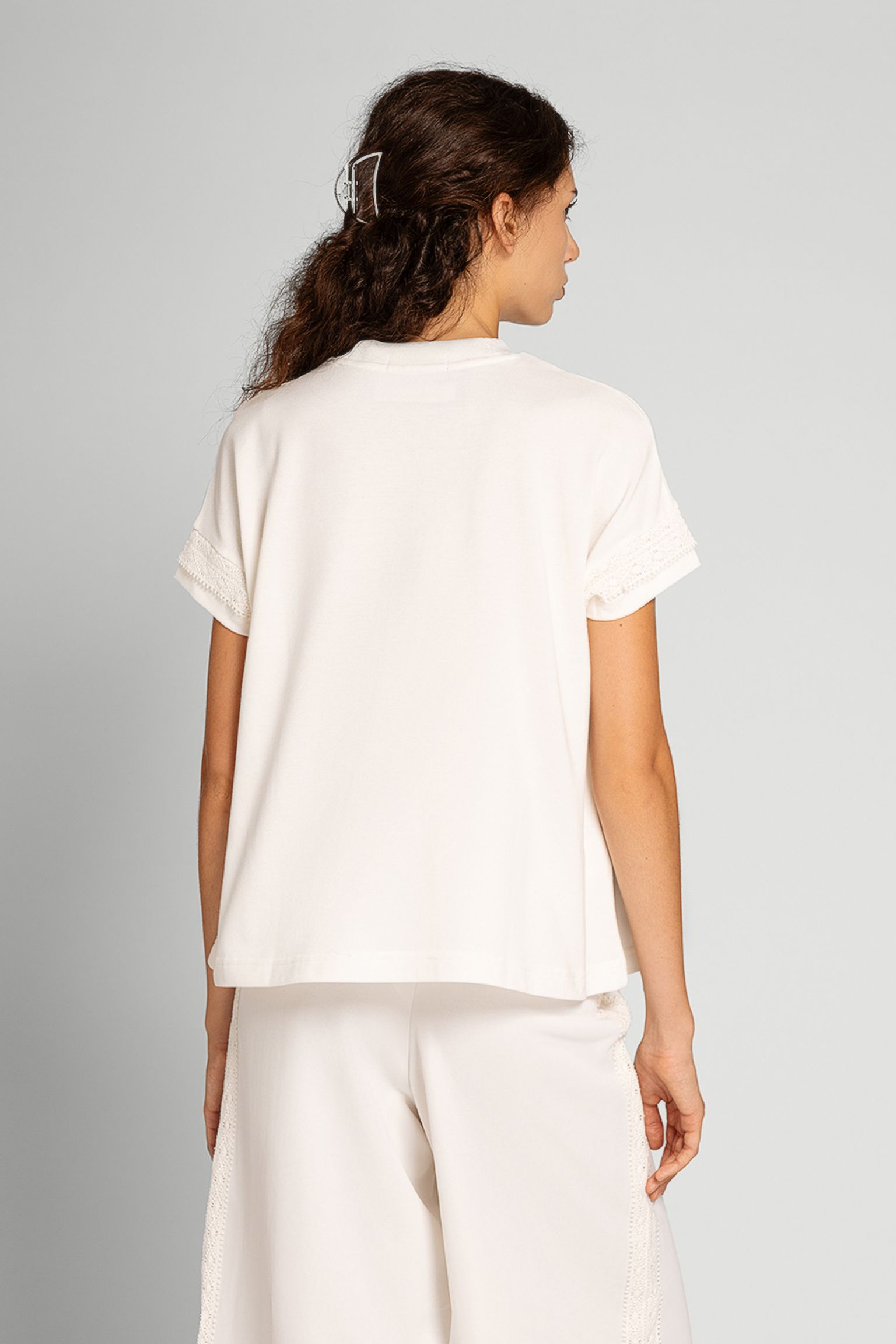Стильные Футболка LACE TAPE PIQUE T-SHIRT