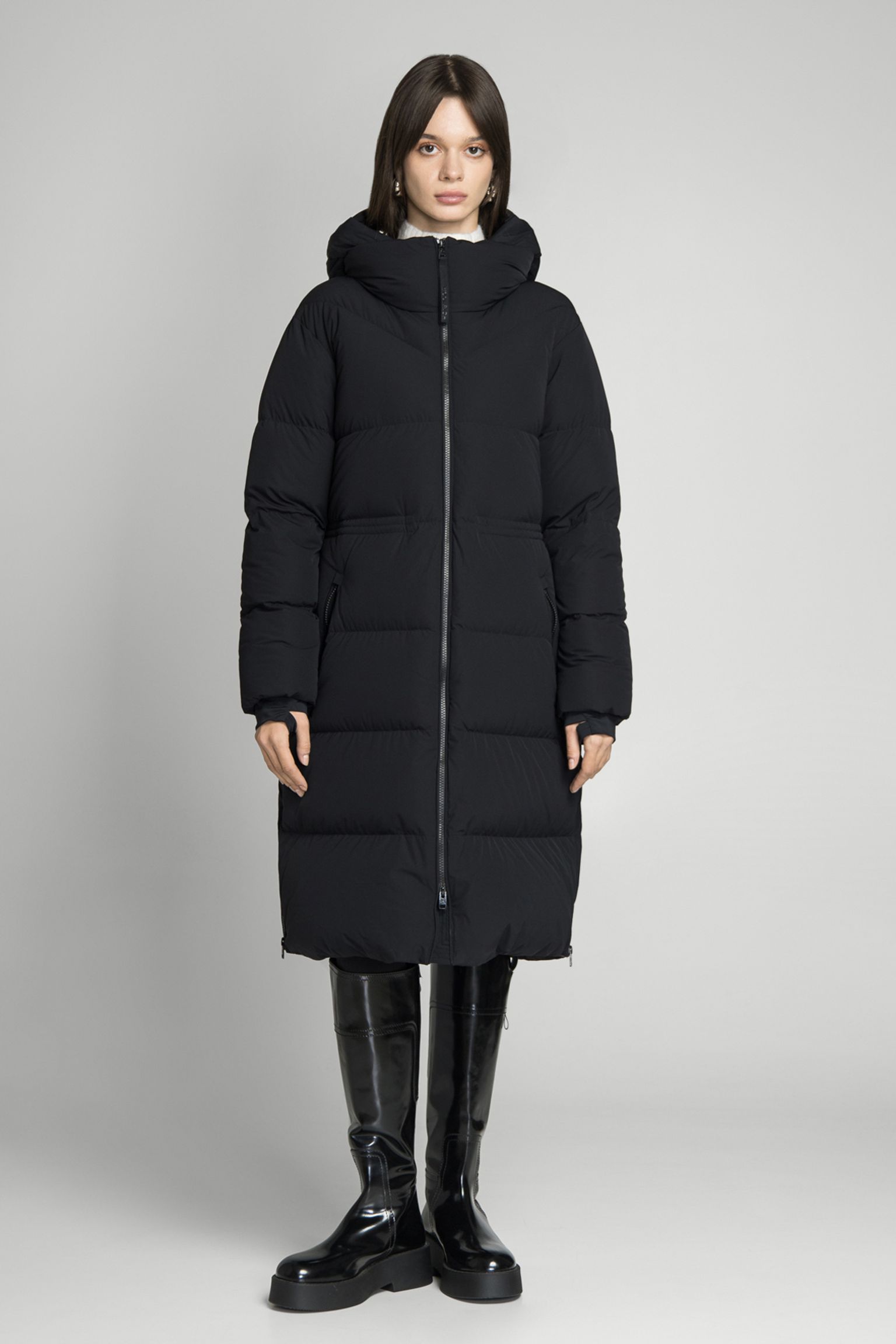 Парка MATT STRETCH LONG PUFFER PARKA