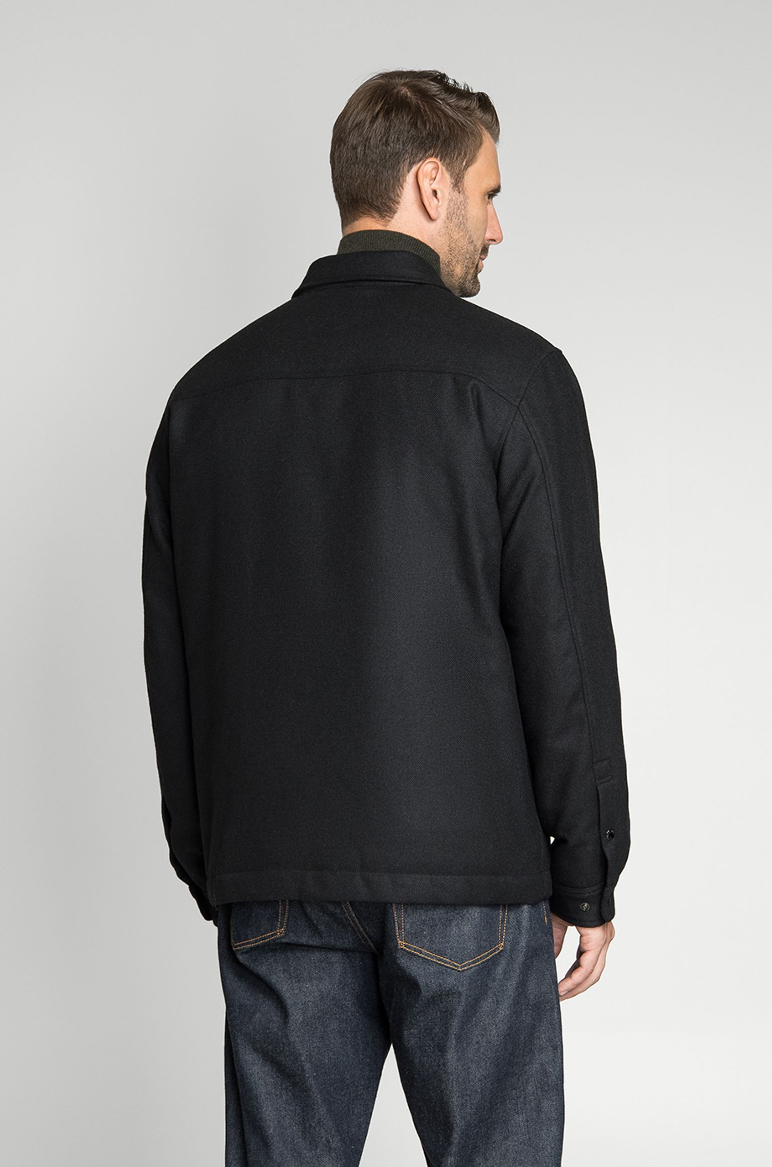 Стильні Овершот ALASKAN WOOL OVERSHIRT