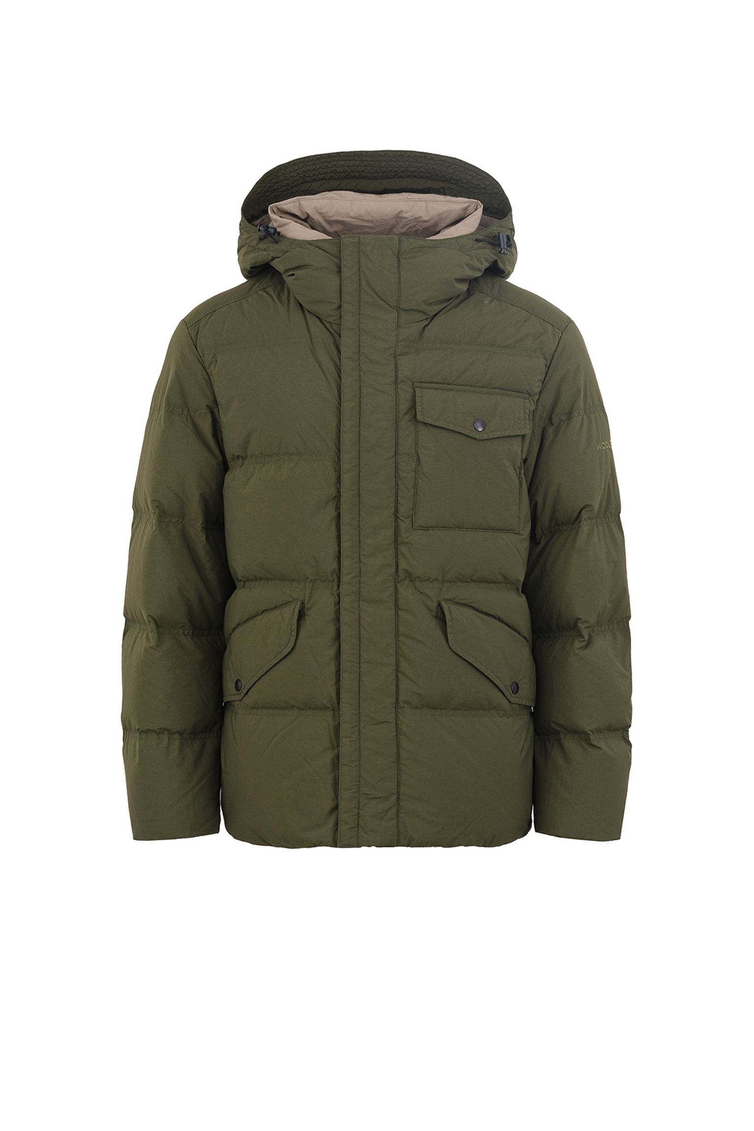 Пуховик GARMENT DYED PUFFER JACKET купить