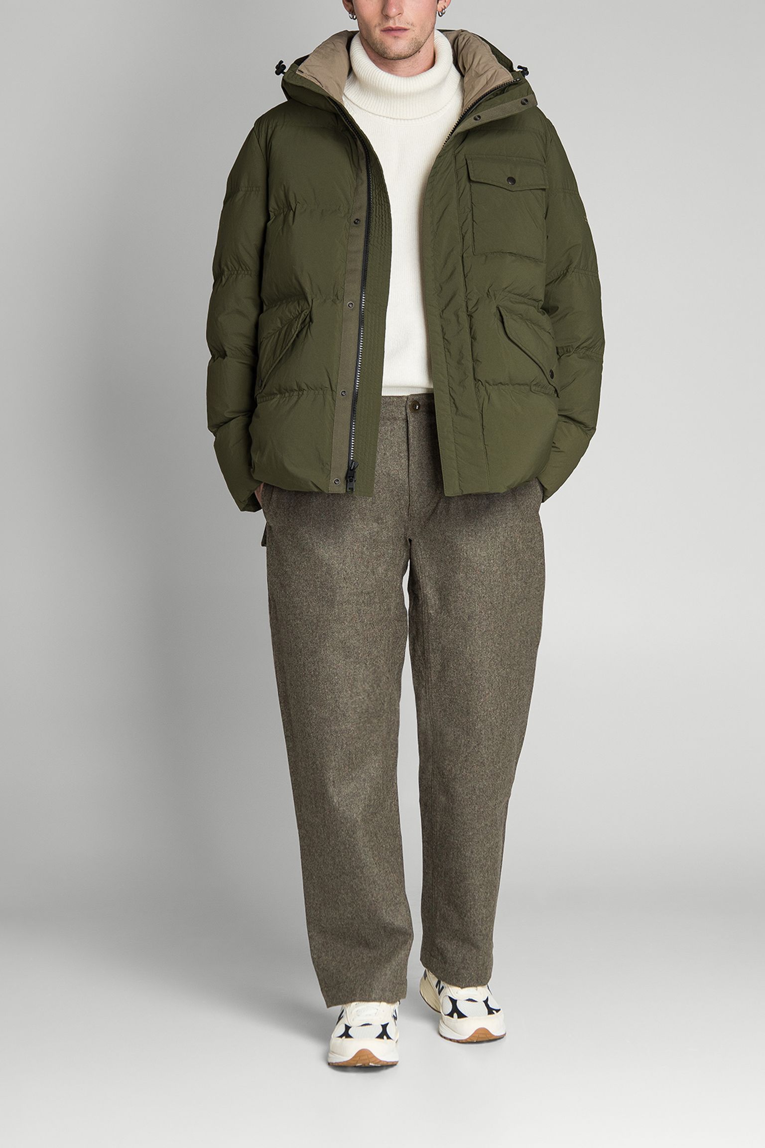 Пуховик GARMENT DYED PUFFER JACKET купить в Украине