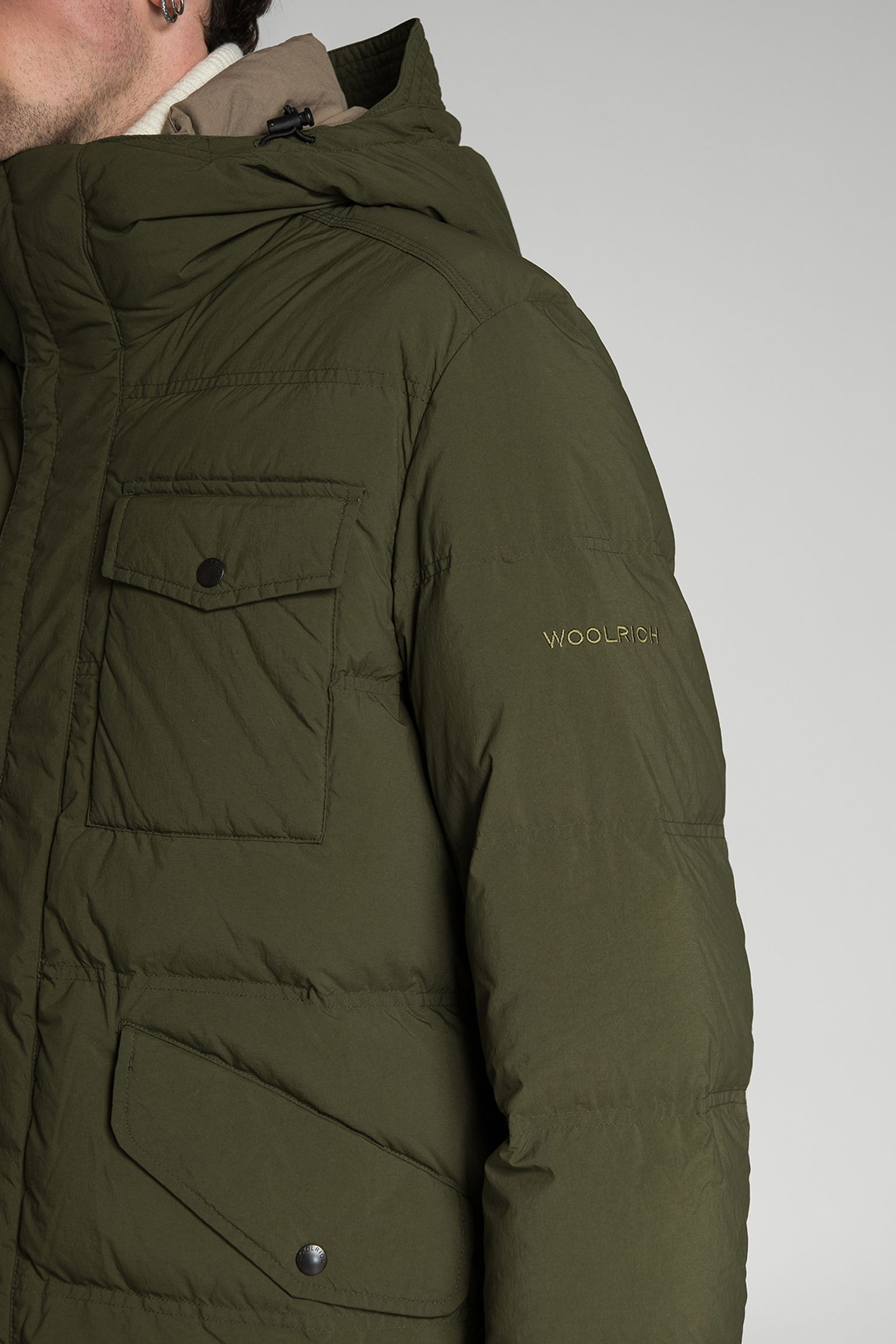 Широкий выбор Пуховик GARMENT DYED PUFFER JACKET