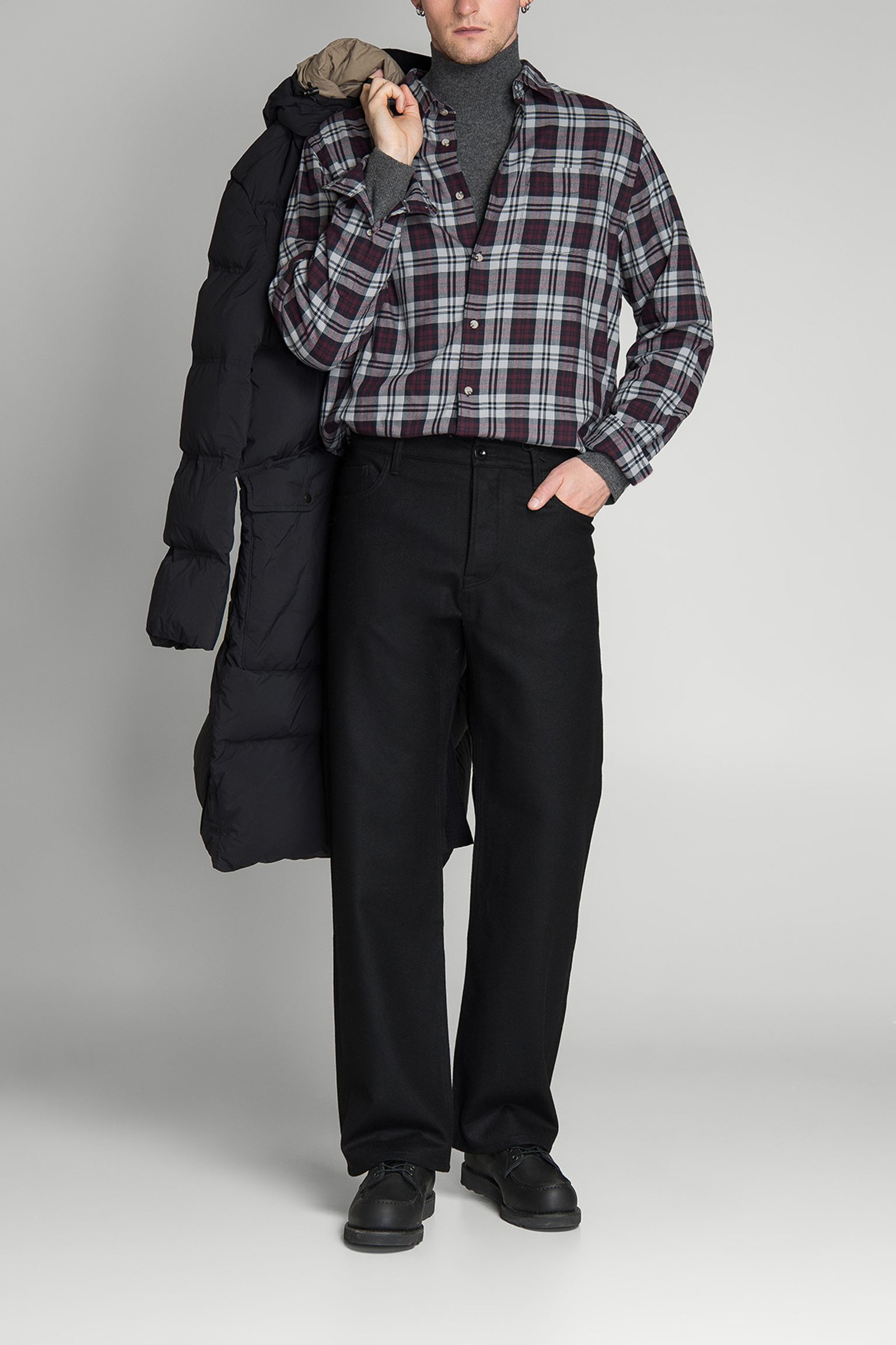 Рубашка LIGHT FLANNEL CHECK SHIRT купить в Украине