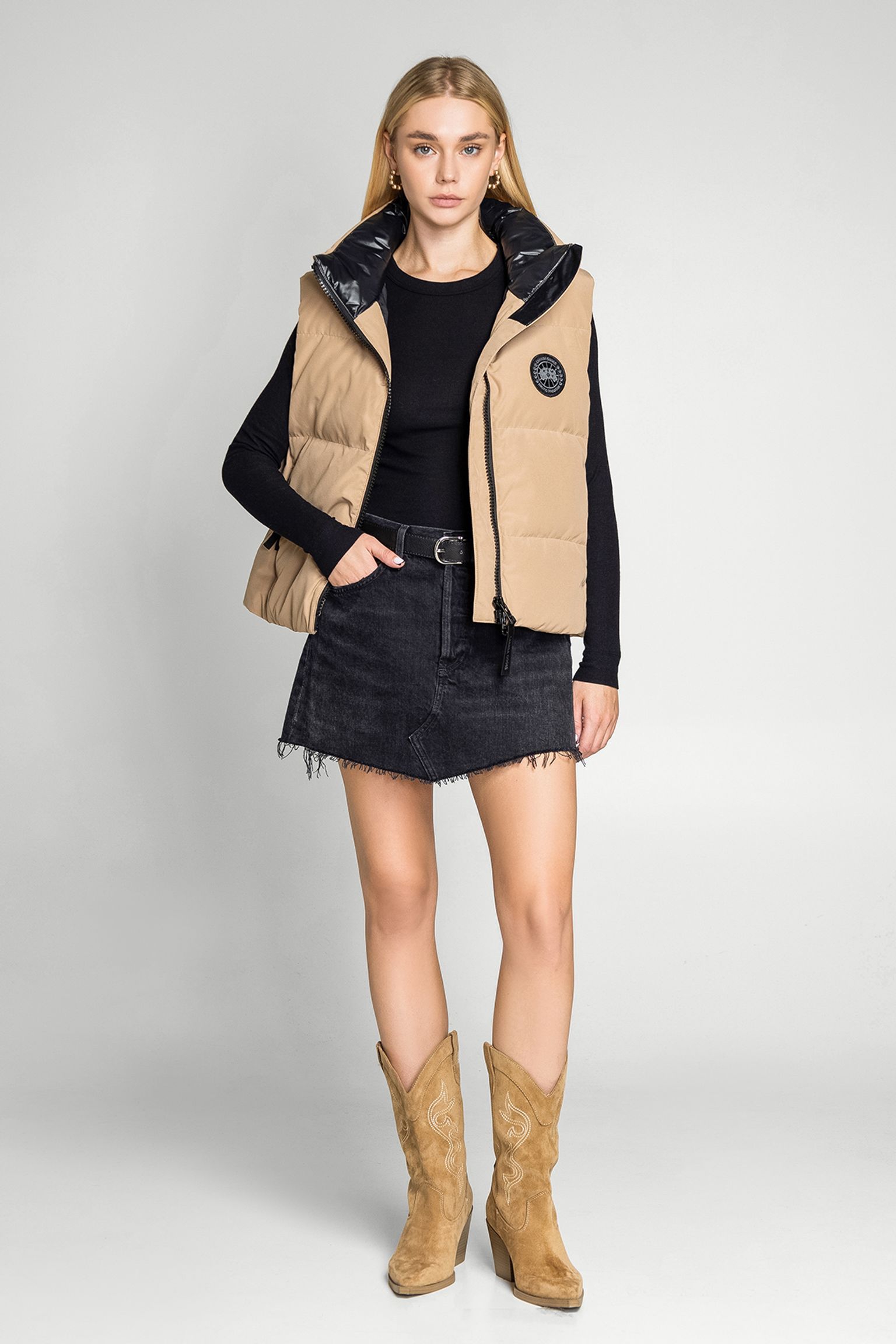 Жилет пуховий GRANDVIEW CROPPED VEST-BD купити в Україні