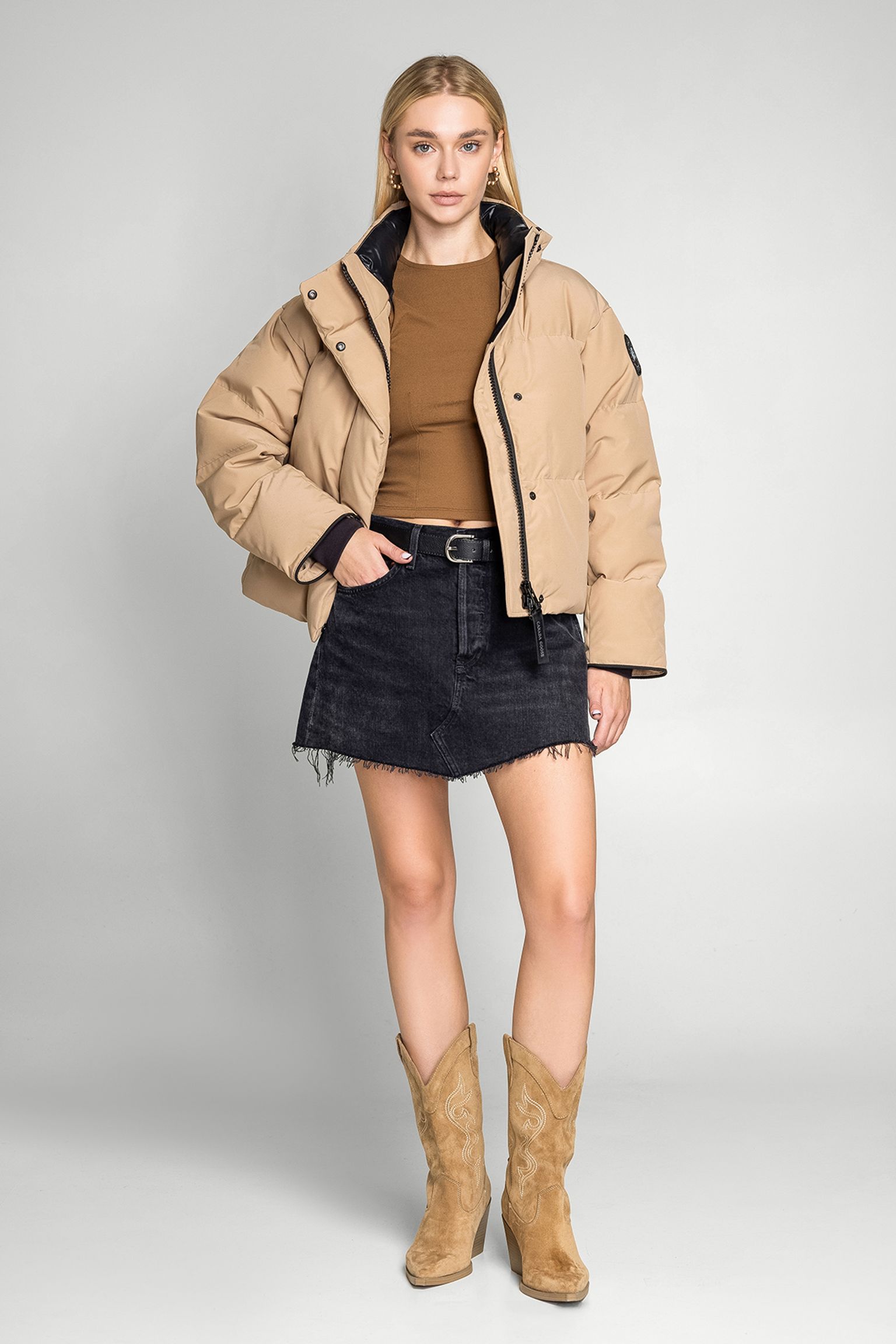 Пуховик GRANDVIEW CROPPED JACKET-BD с доставкой