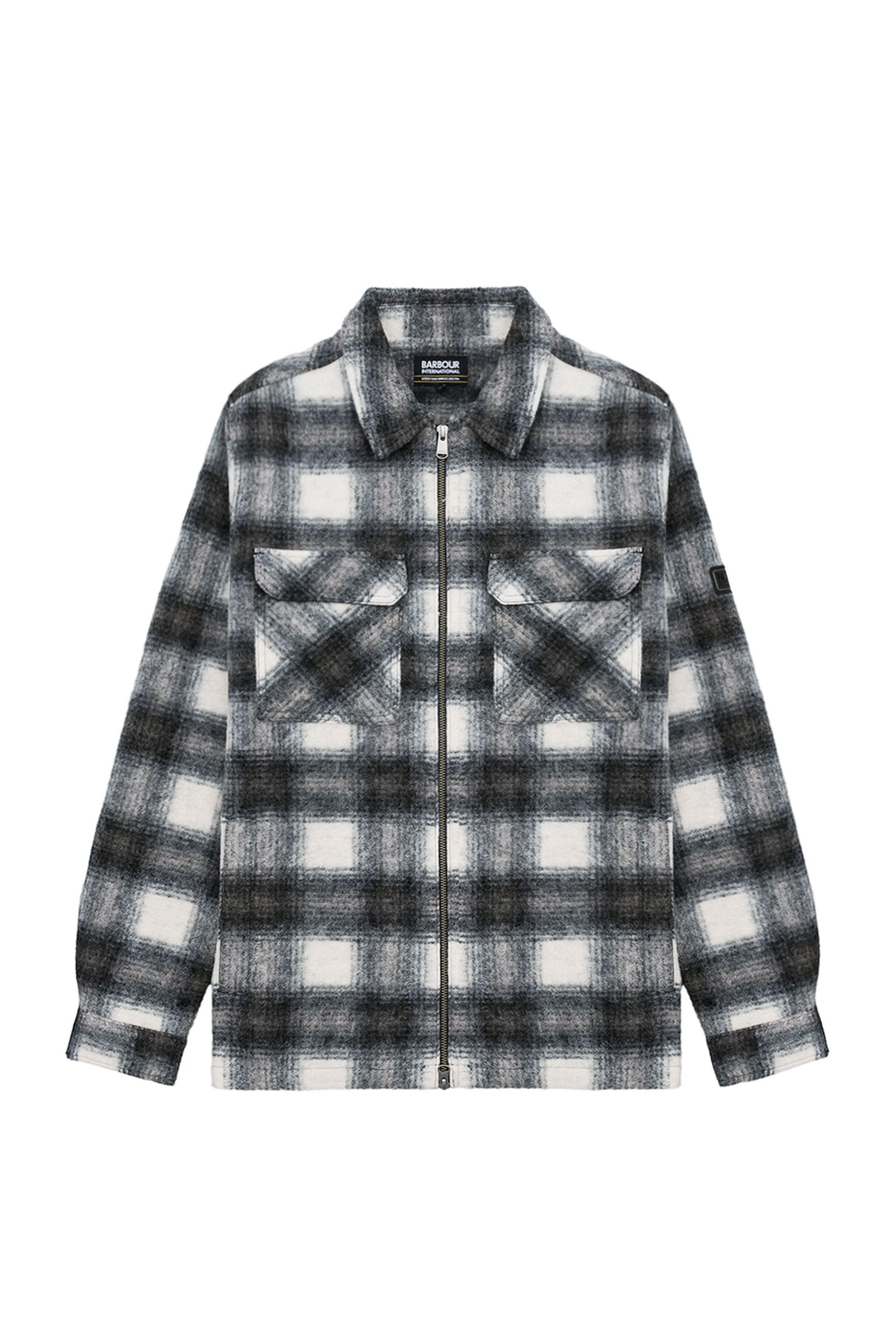 овершот CLAYTON BRUSHED FLEECE OVERSHIRT