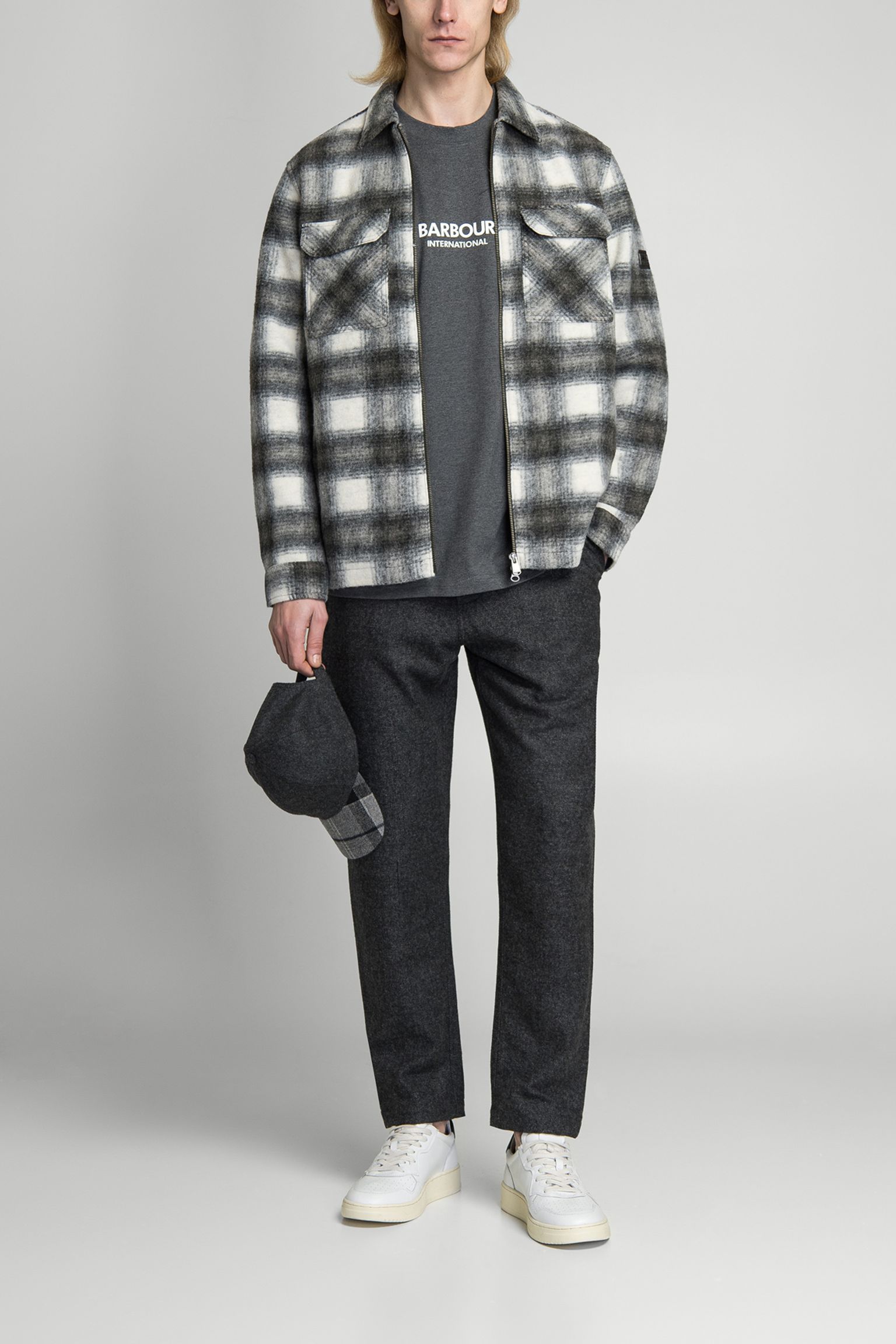 овершот CLAYTON BRUSHED FLEECE OVERSHIRT купить в Украине