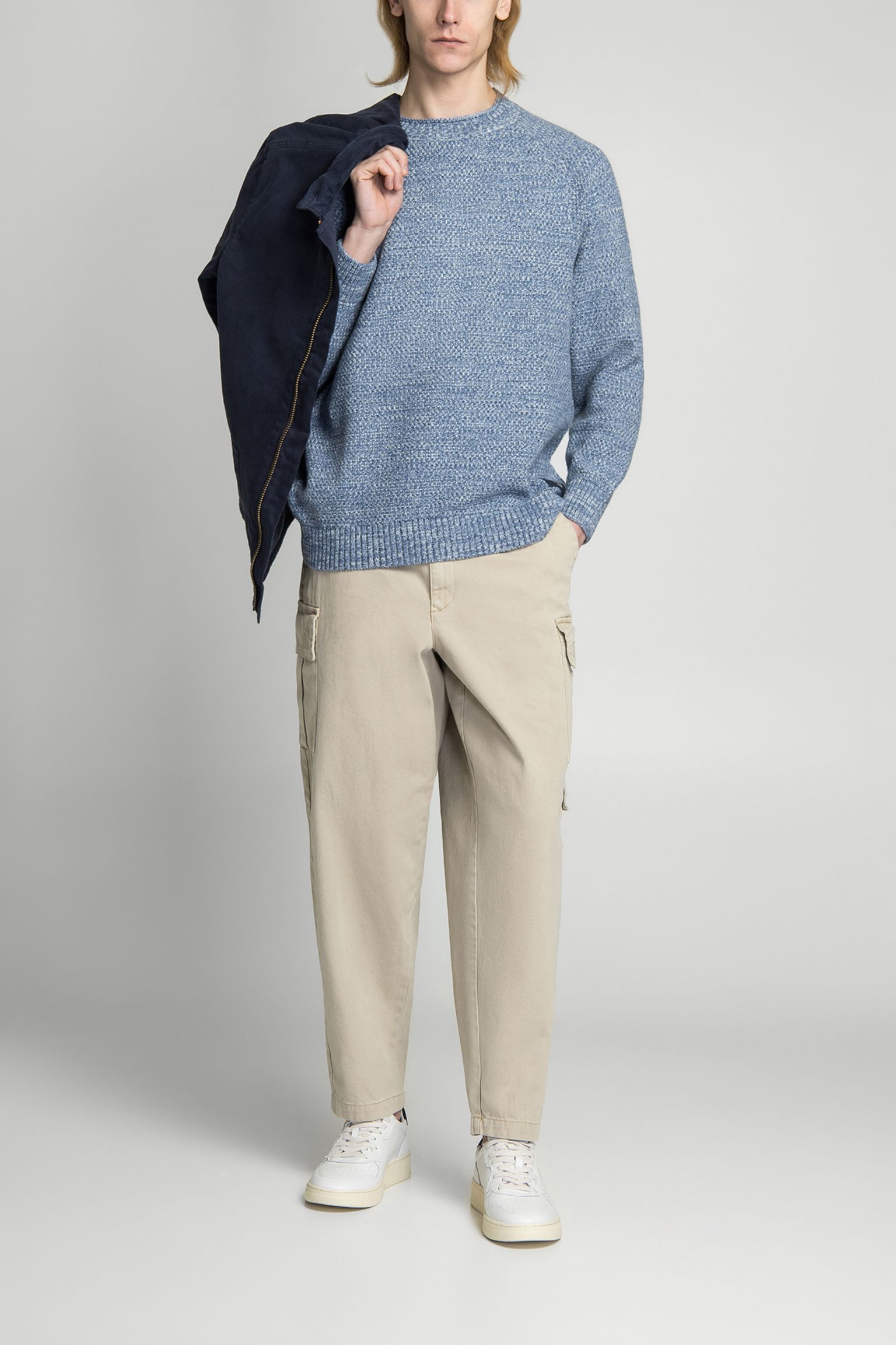свитер STAITHES RELAXED FIT CREW NECK SWEATER купить в Украине