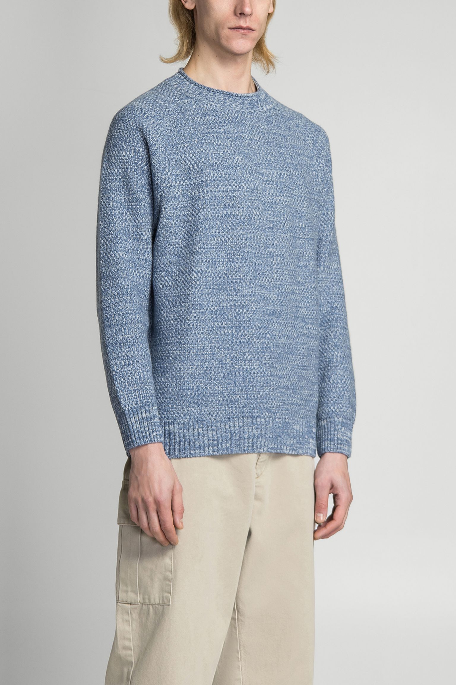 свитер STAITHES RELAXED FIT CREW NECK SWEATER