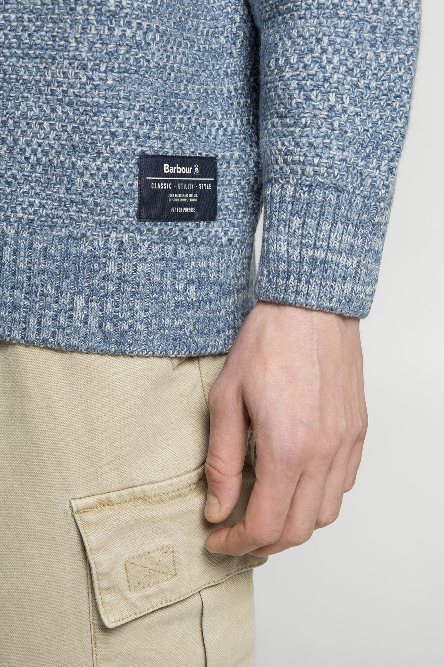 Широкий выбор свитер STAITHES RELAXED FIT CREW NECK SWEATER