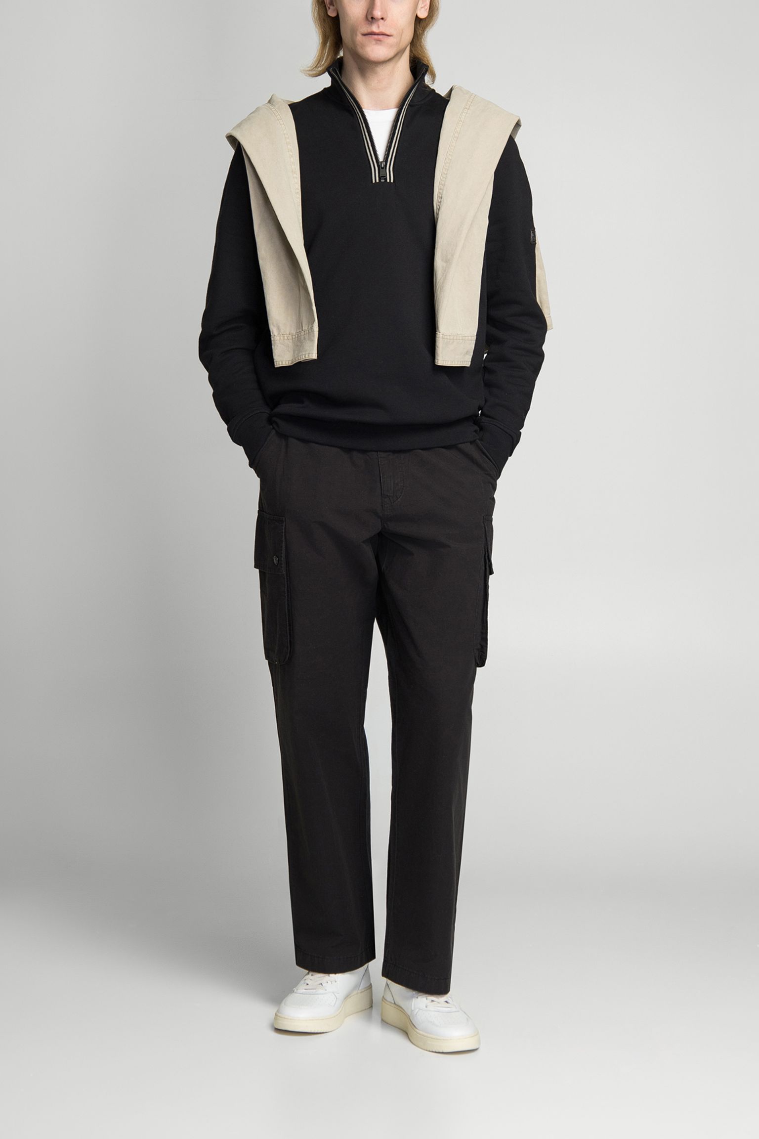 свитшот LINCOLN TIPPED FUNNEL SWEATSHIRT купить в Украине