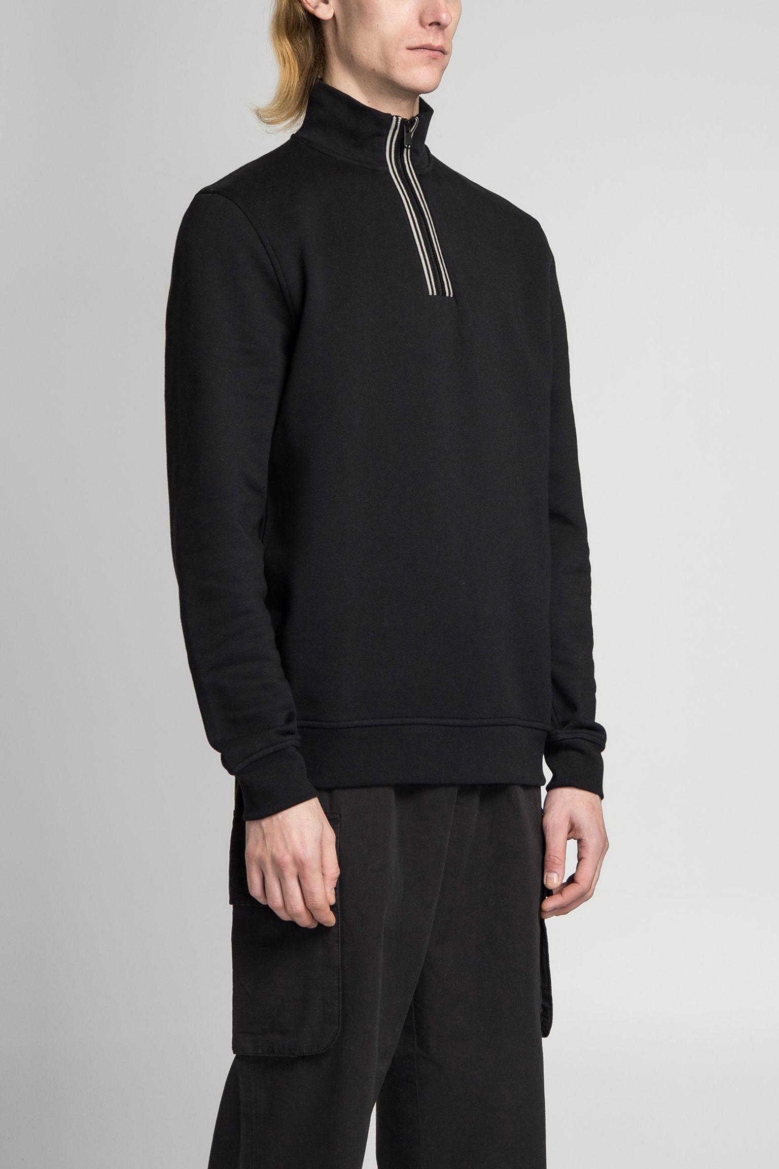 свитшот LINCOLN TIPPED FUNNEL SWEATSHIRT с доставкой