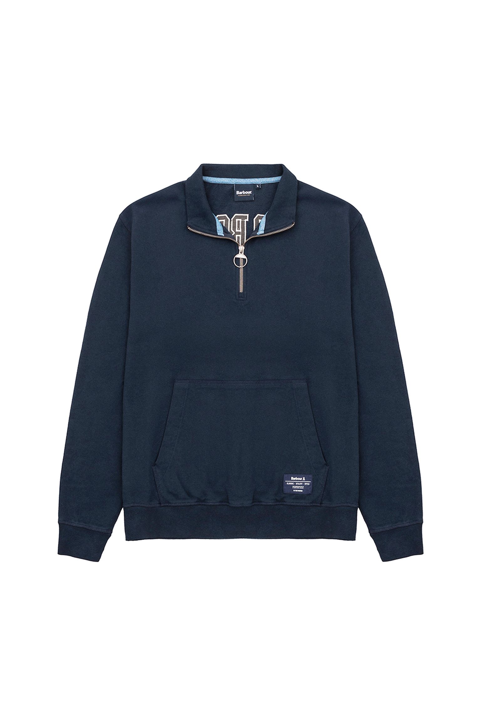 світшот SKIPTON RELAXED FIT HALF ZIP SWEATSHIRT