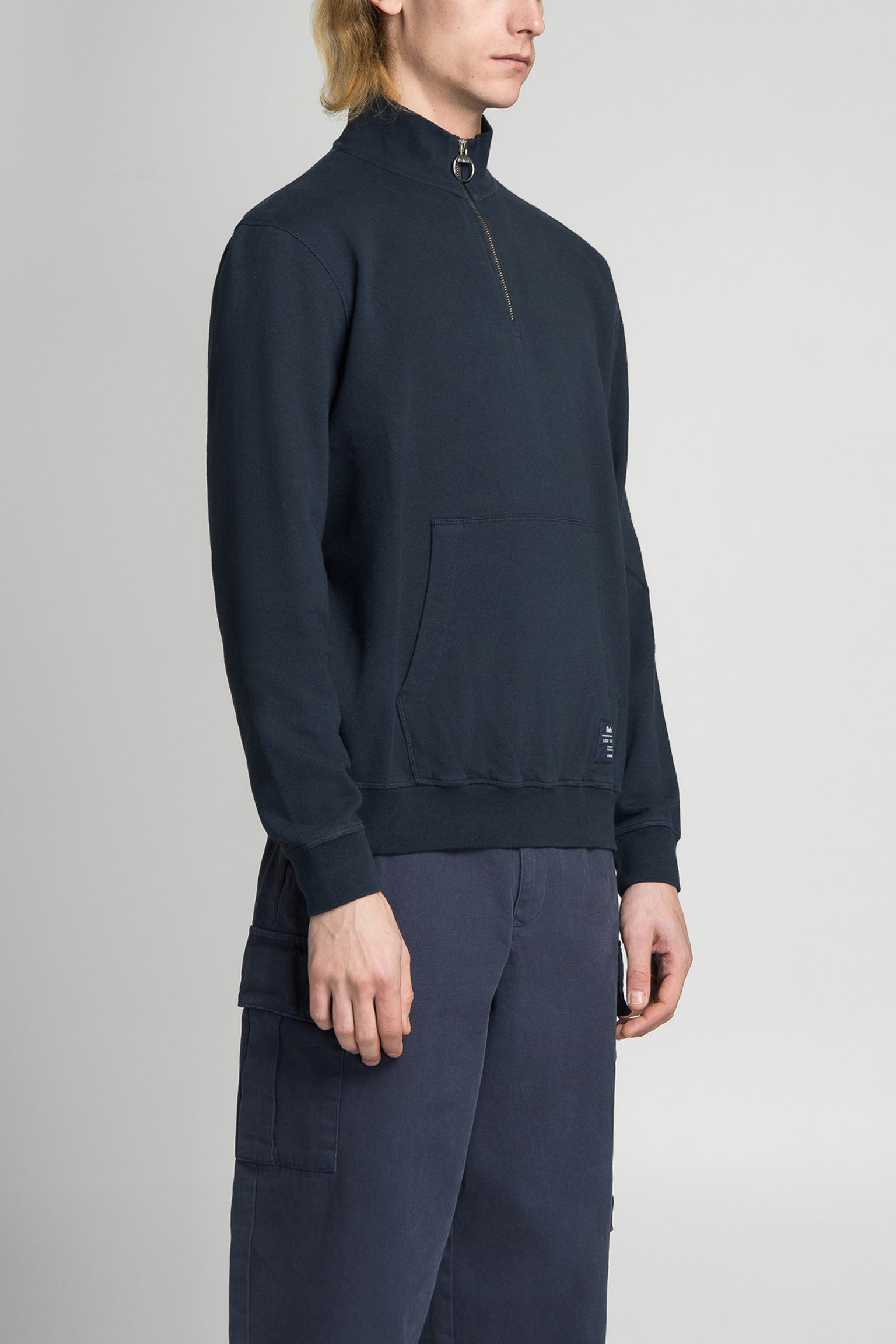 світшот SKIPTON RELAXED FIT HALF ZIP SWEATSHIRT