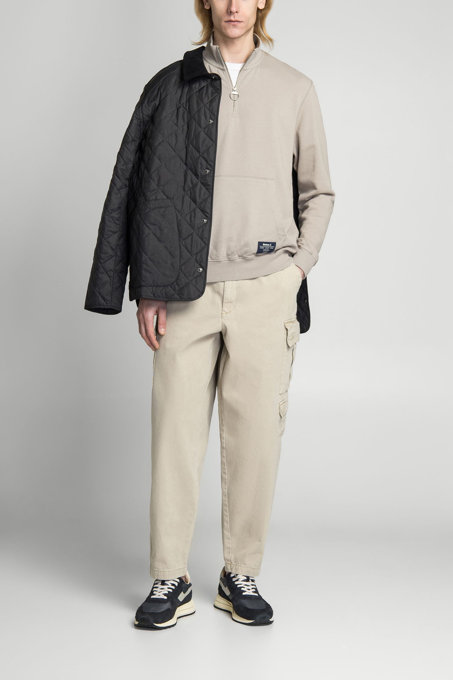 свитшот SKIPTON RELAXED FIT HALF ZIP SWEATSHIRT купить в Украине