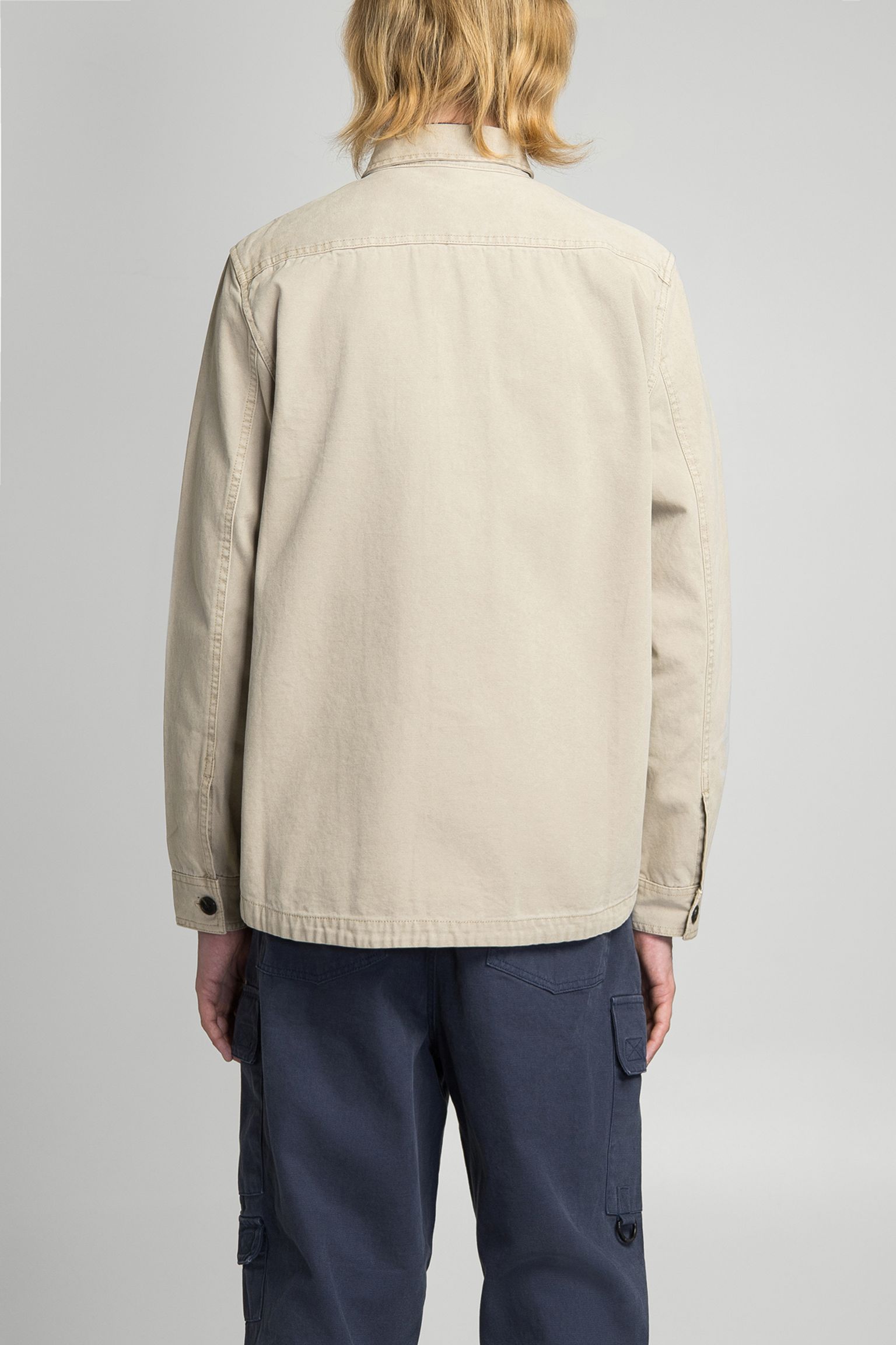 овершот DEEPDALE RELAXED FIT CANVAS OVERSHIRT