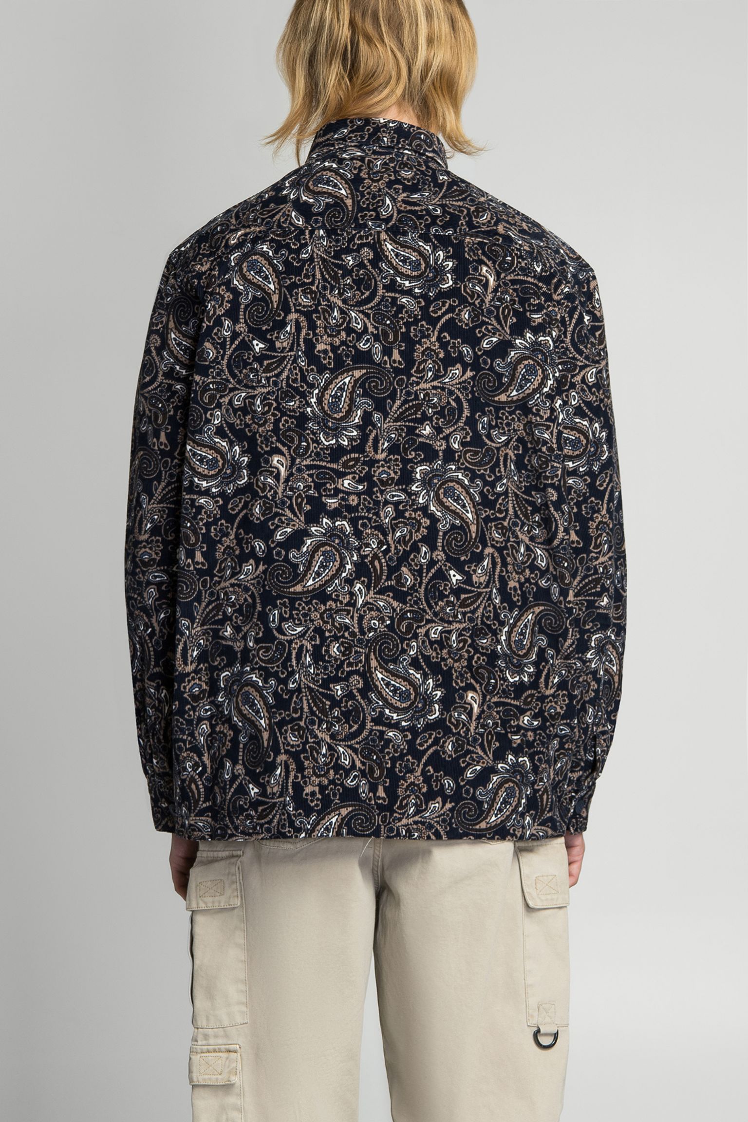 овершот BRIGNALL RELAXED FIT PRINTED CORD OVERSHIR