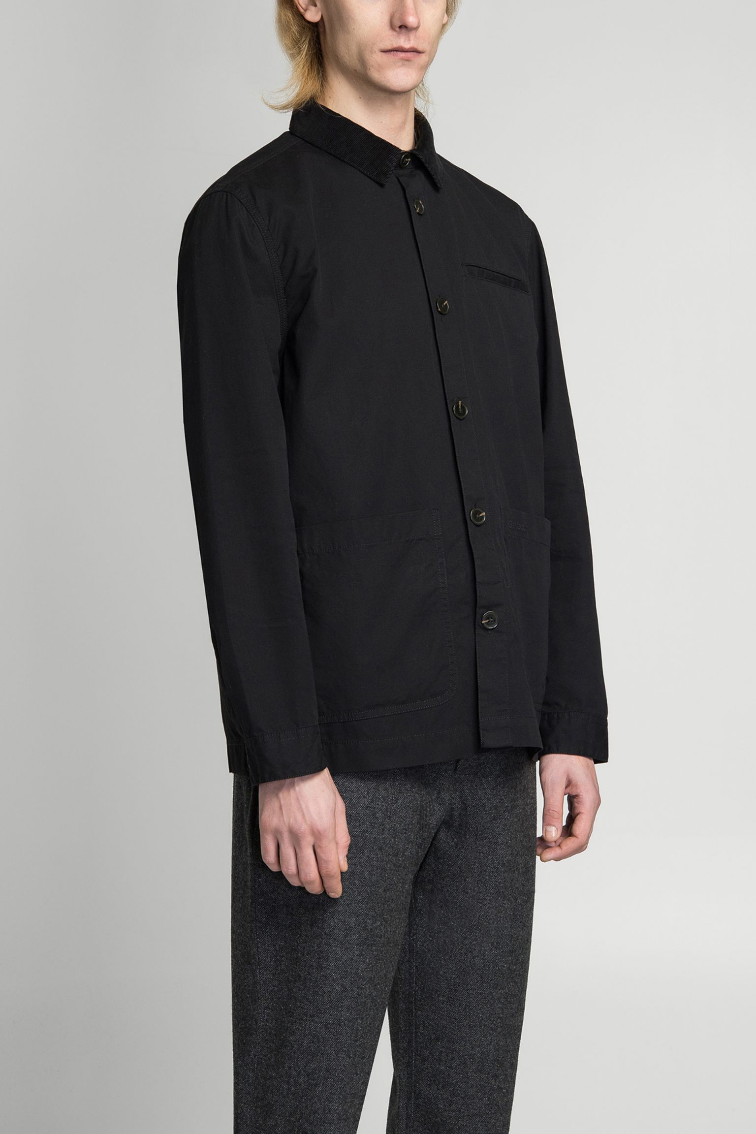 овершот COLE TAILORED FIT POPLIN OVERSHIRT