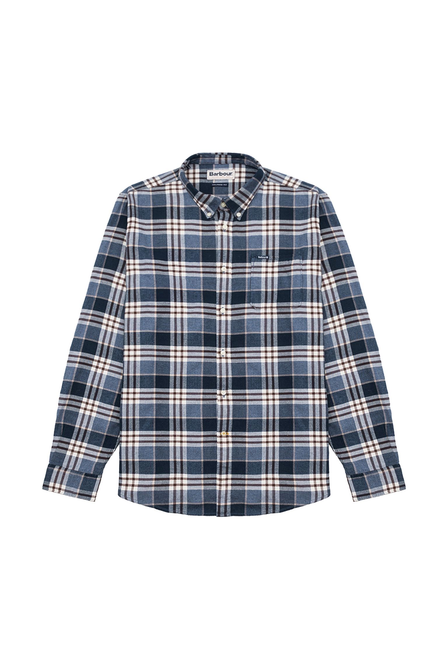 рубашка FALLBAY TAILORED FIT CHECKED SHIRT