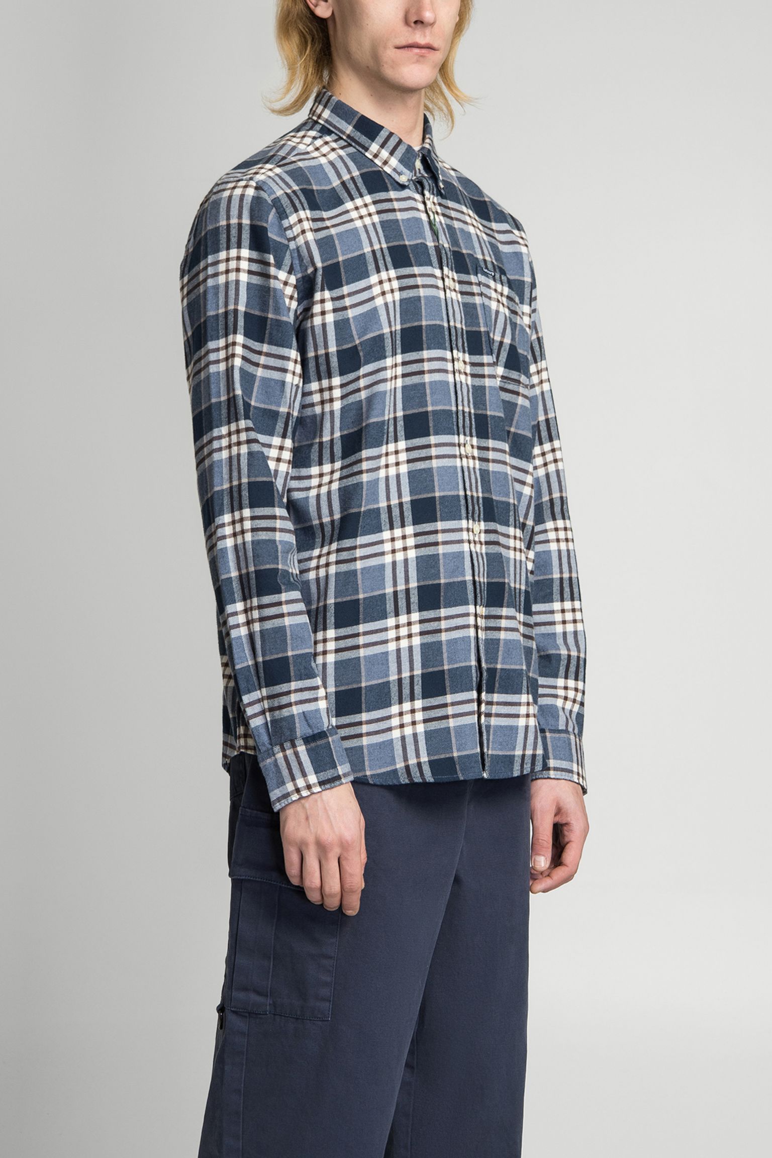 сорочка FALLBAY TAILORED FIT CHECKED SHIRT