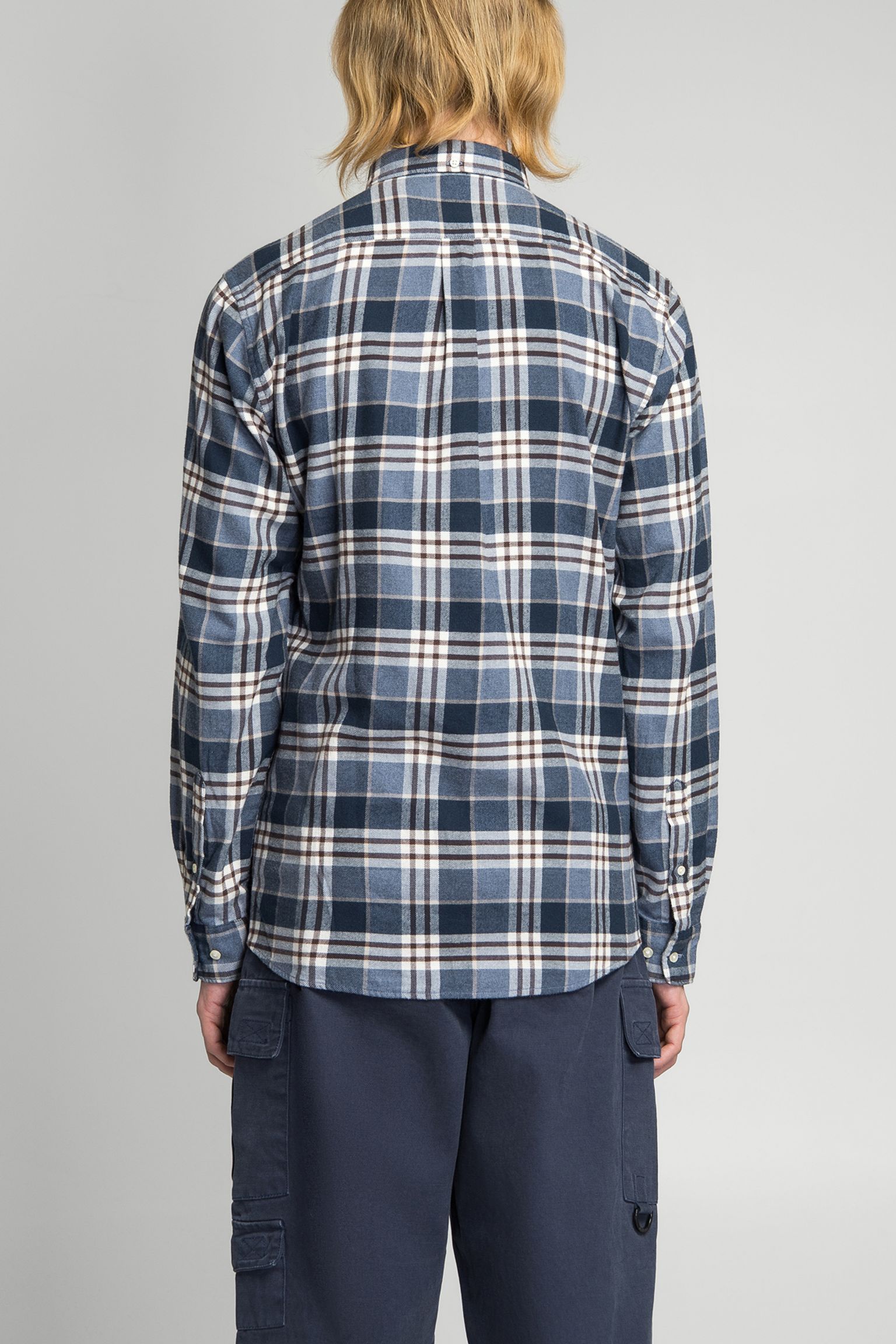 сорочка FALLBAY TAILORED FIT CHECKED SHIRT