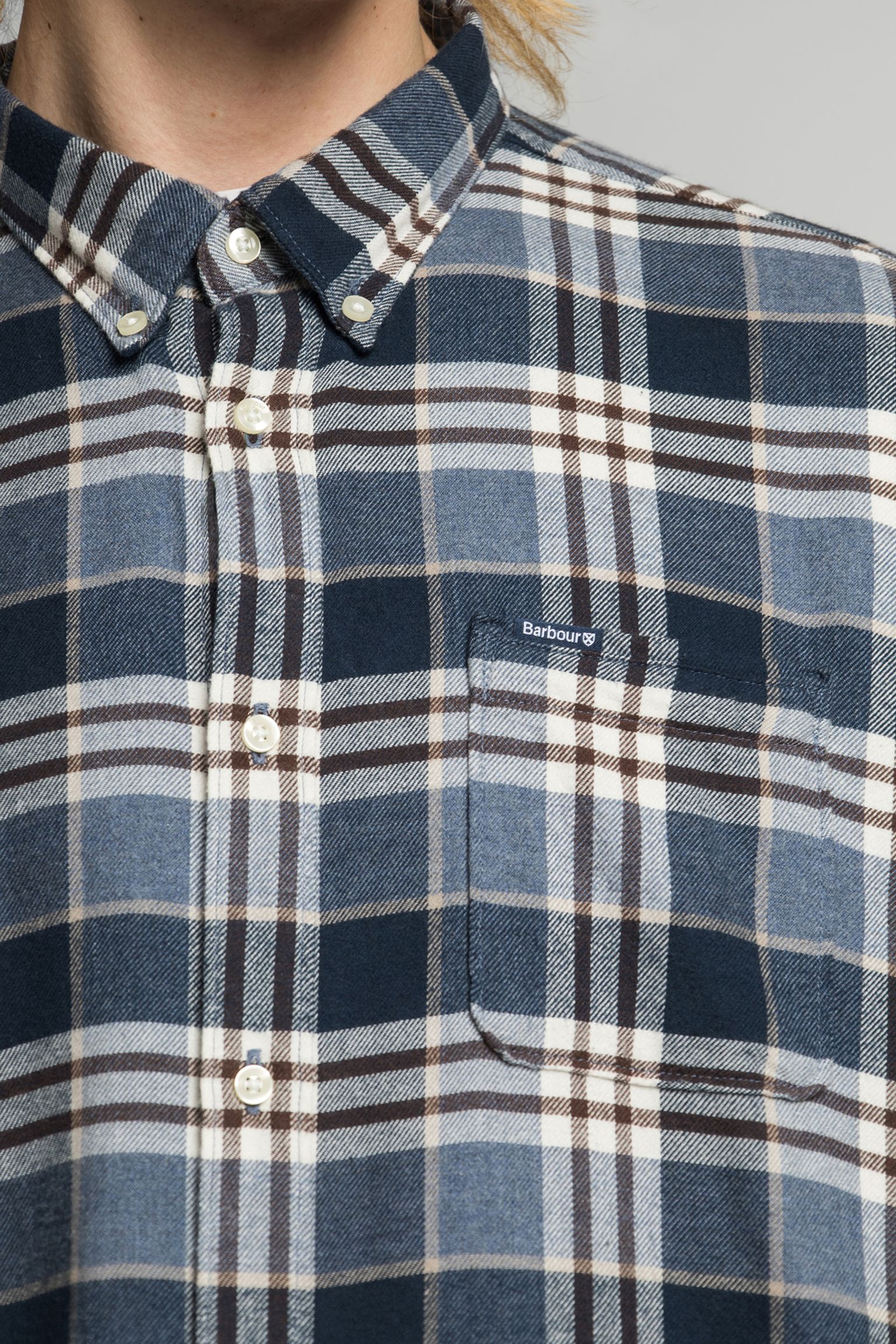 сорочка FALLBAY TAILORED FIT CHECKED SHIRT