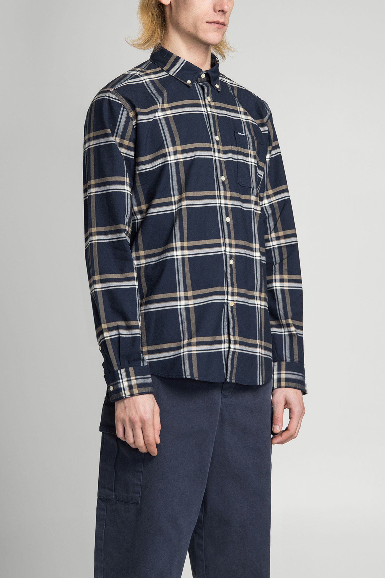 рубашка NETHERTOWN TAILORED FIT CHECKED SHIRT с доставкой