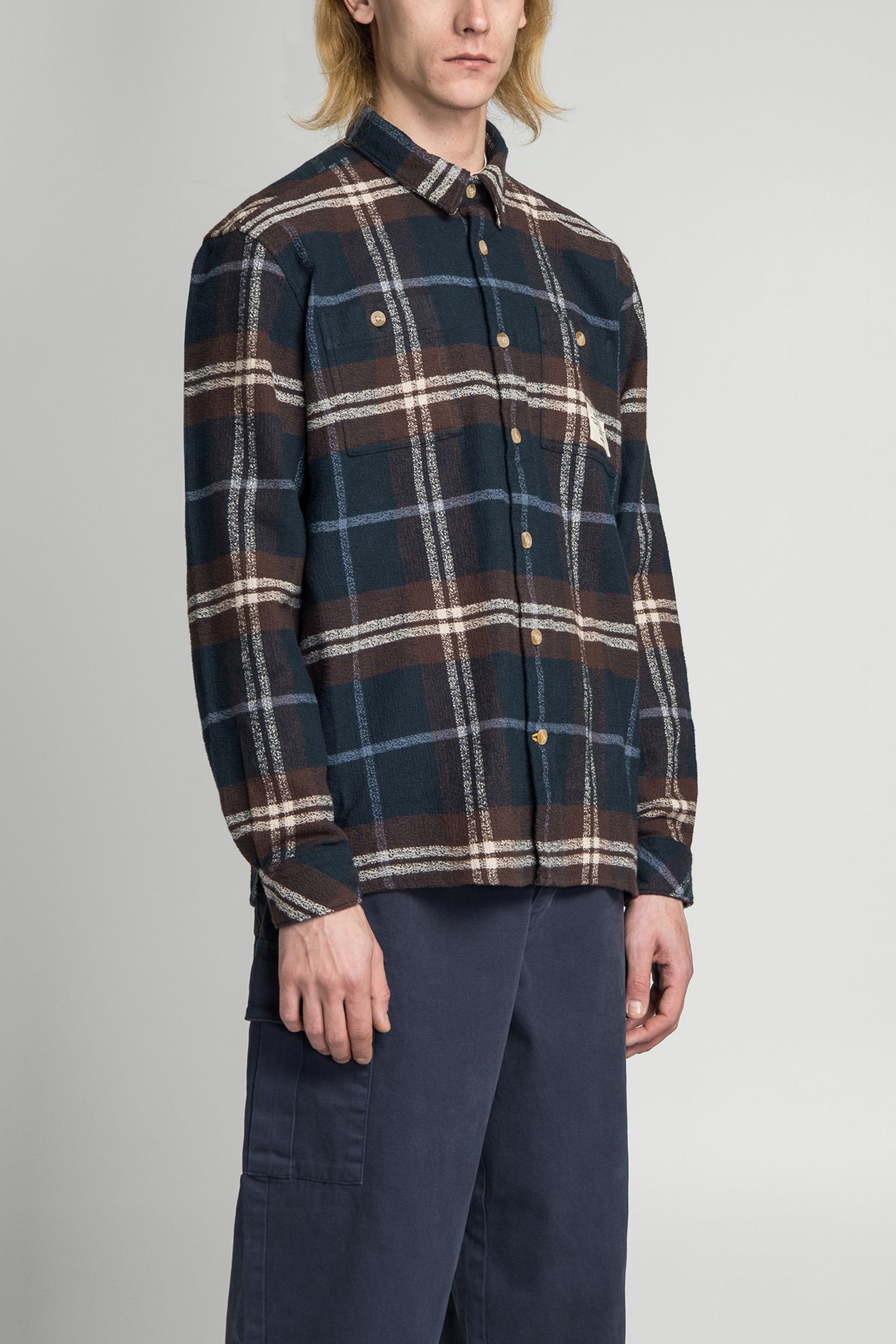 сорочка COLDFALL RELAXED FIT CHECKED SHIRT