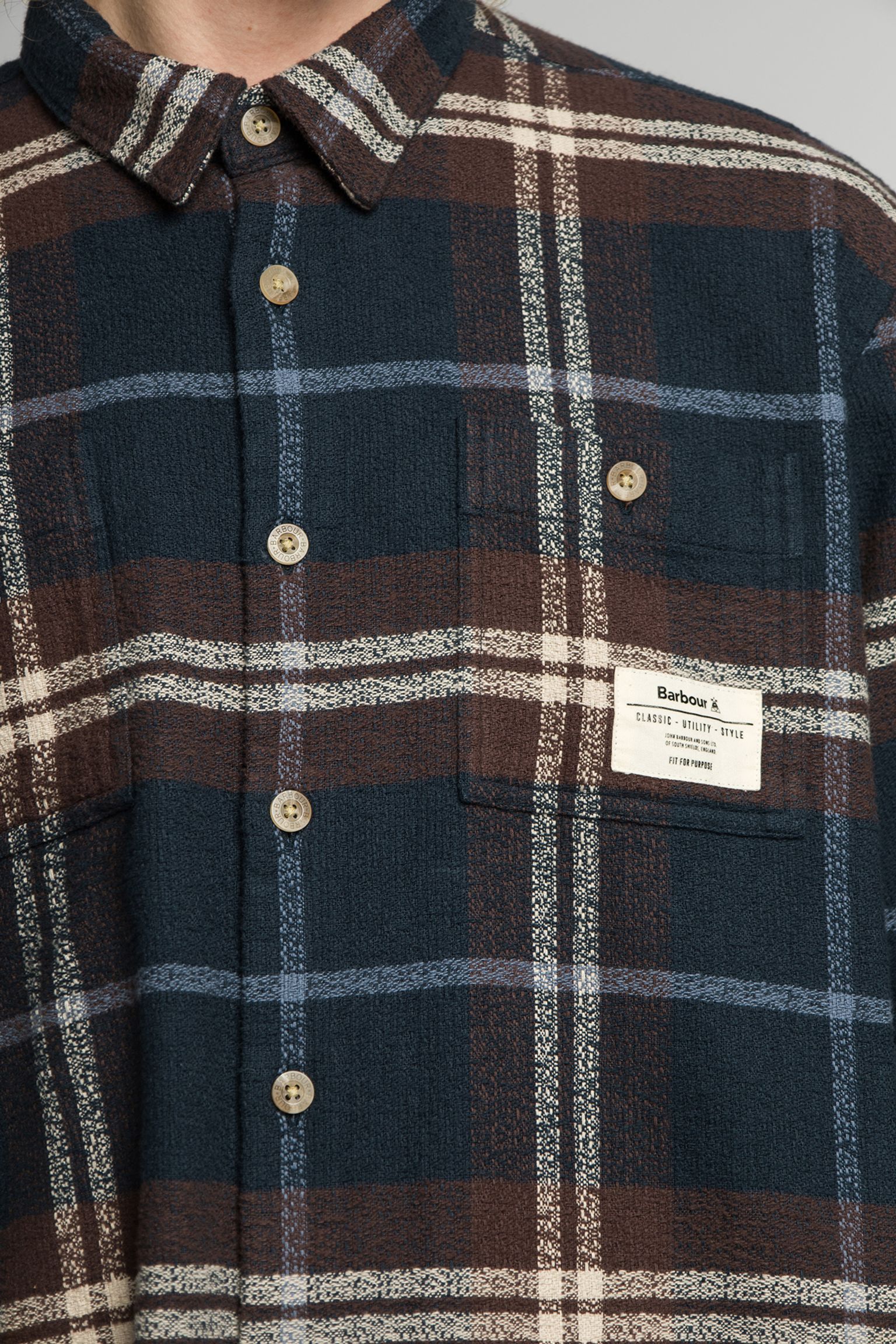 сорочка COLDFALL RELAXED FIT CHECKED SHIRT