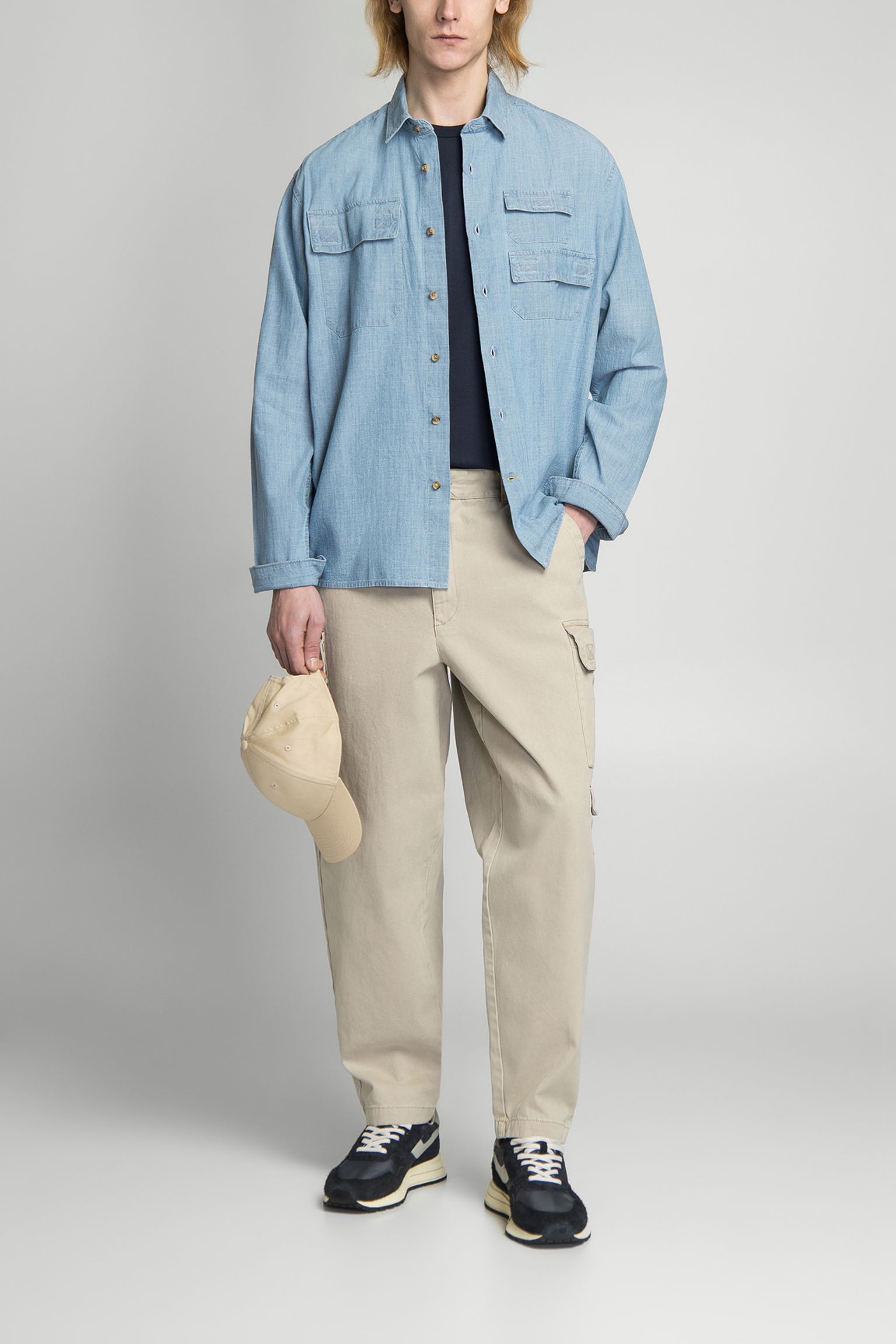 сорочка CATTERICK RELAXED FIT CHAMBRAY SHIRT