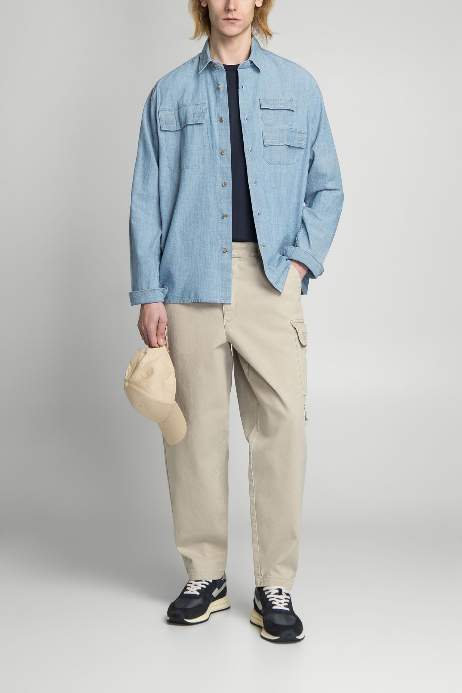 рубашка CATTERICK RELAXED FIT CHAMBRAY SHIRT купить в Украине
