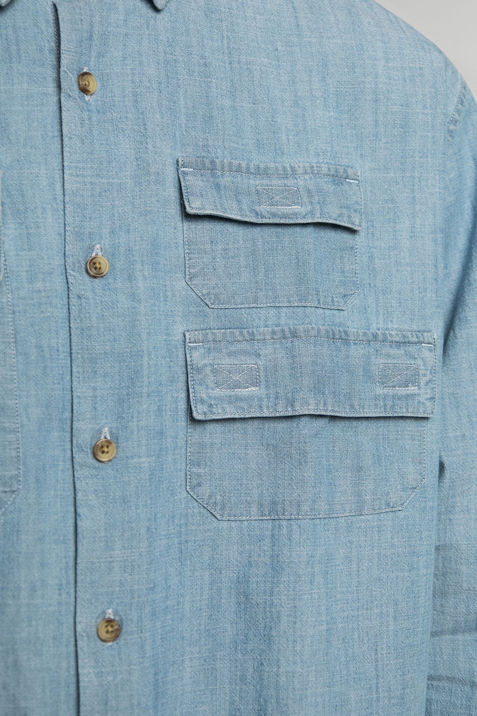 Широкий выбор рубашка CATTERICK RELAXED FIT CHAMBRAY SHIRT