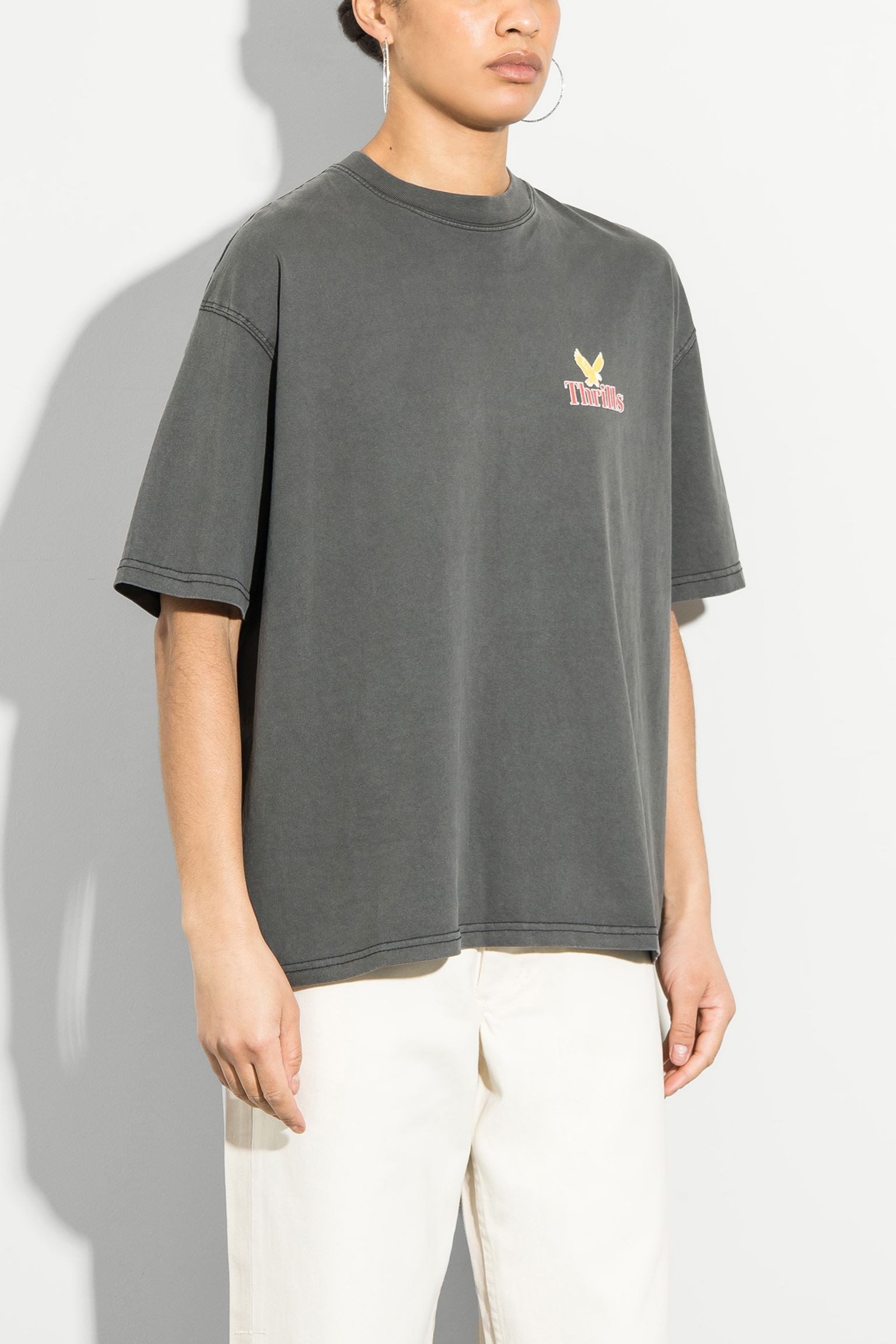 футболка Never Stop Oversized