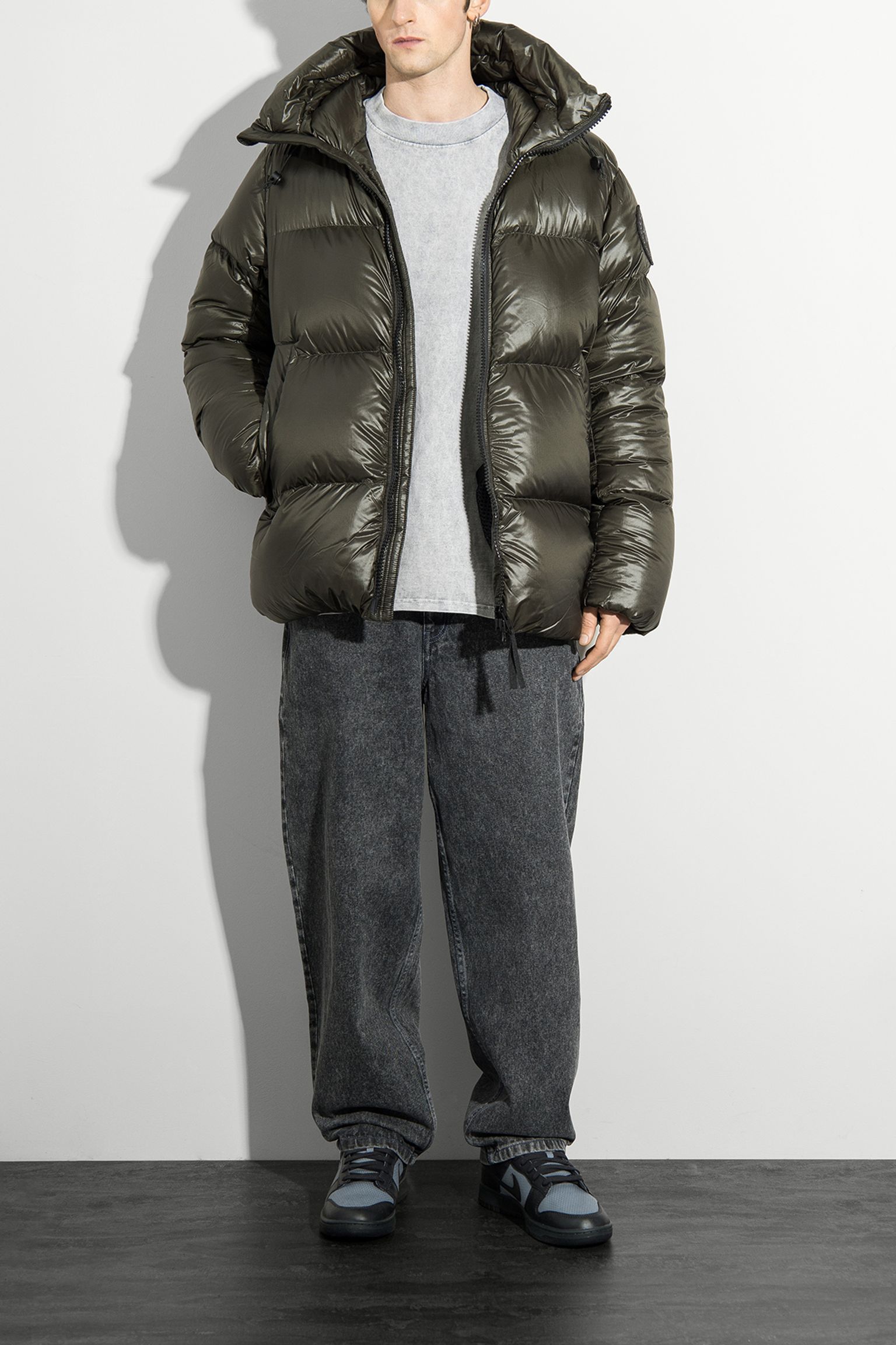 Пуховик CROFTON PUFFER BLACK DISC купить в Украине