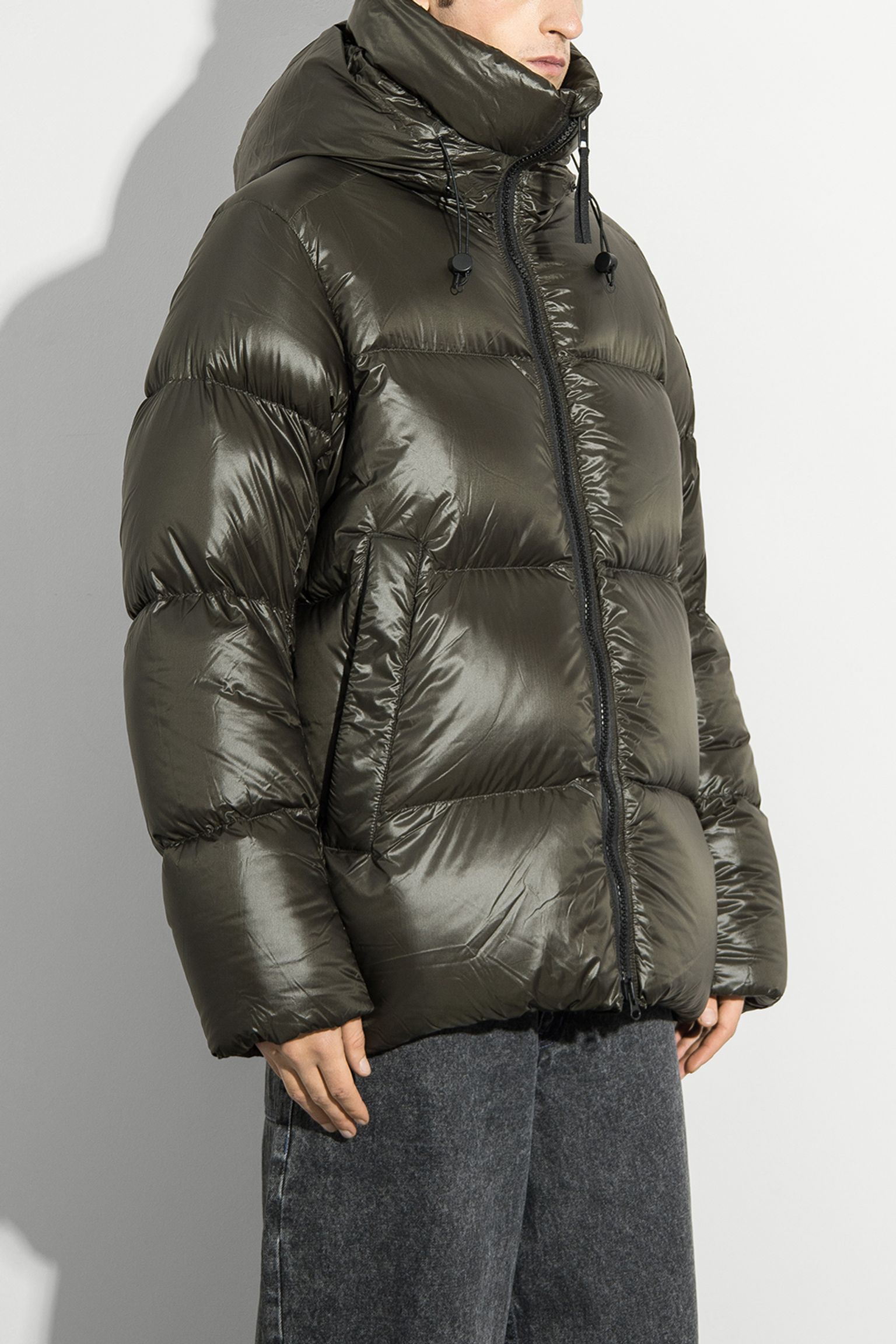 Пуховик CROFTON PUFFER BLACK DISC с доставкой