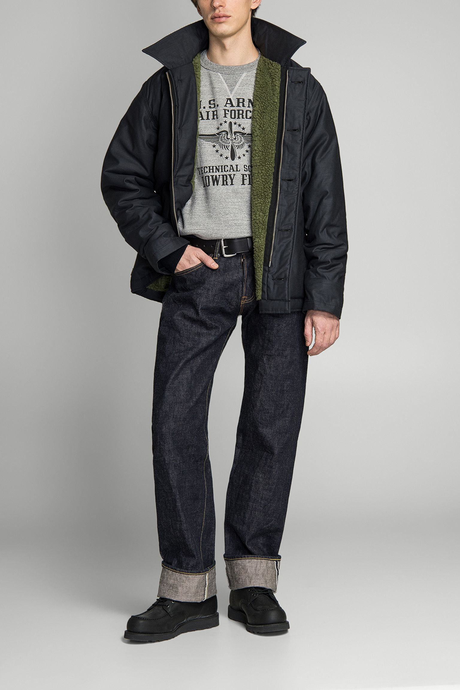 Світшот CREW NECK SWEATSHIRT AIR FORCES купити в Україні