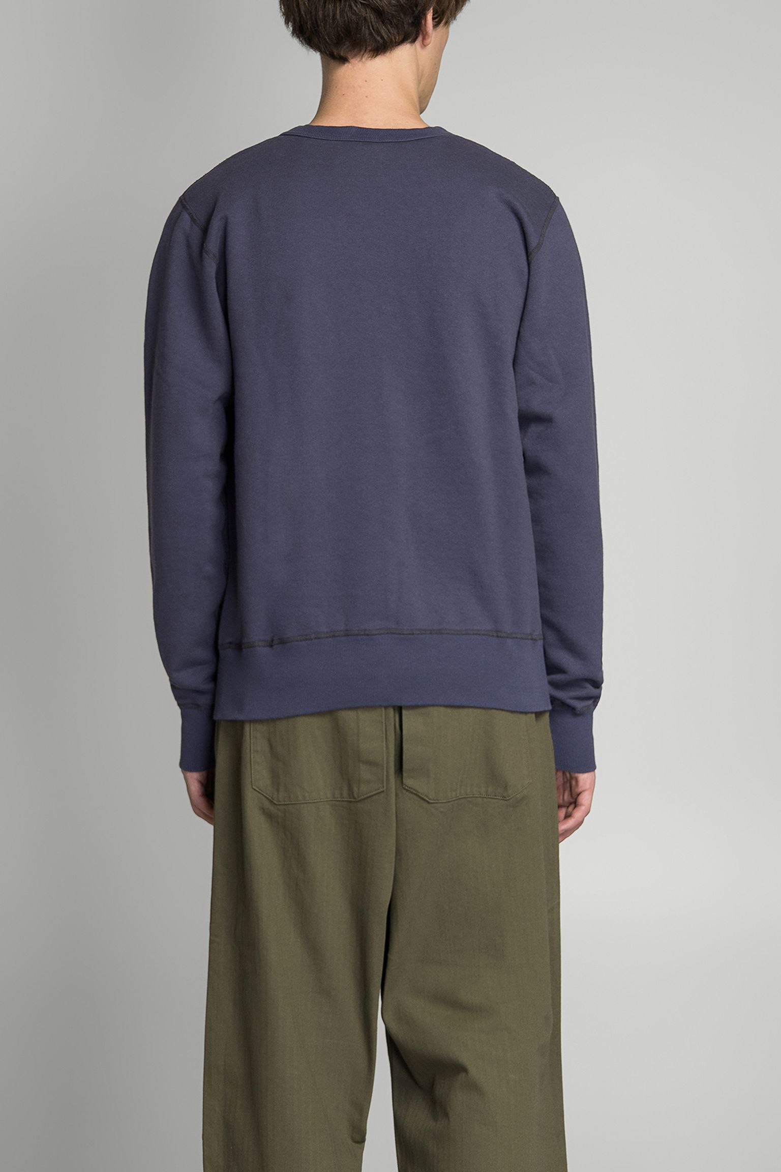 Стильные Свитшот CREW NECK SWEATSHIRT NAVY