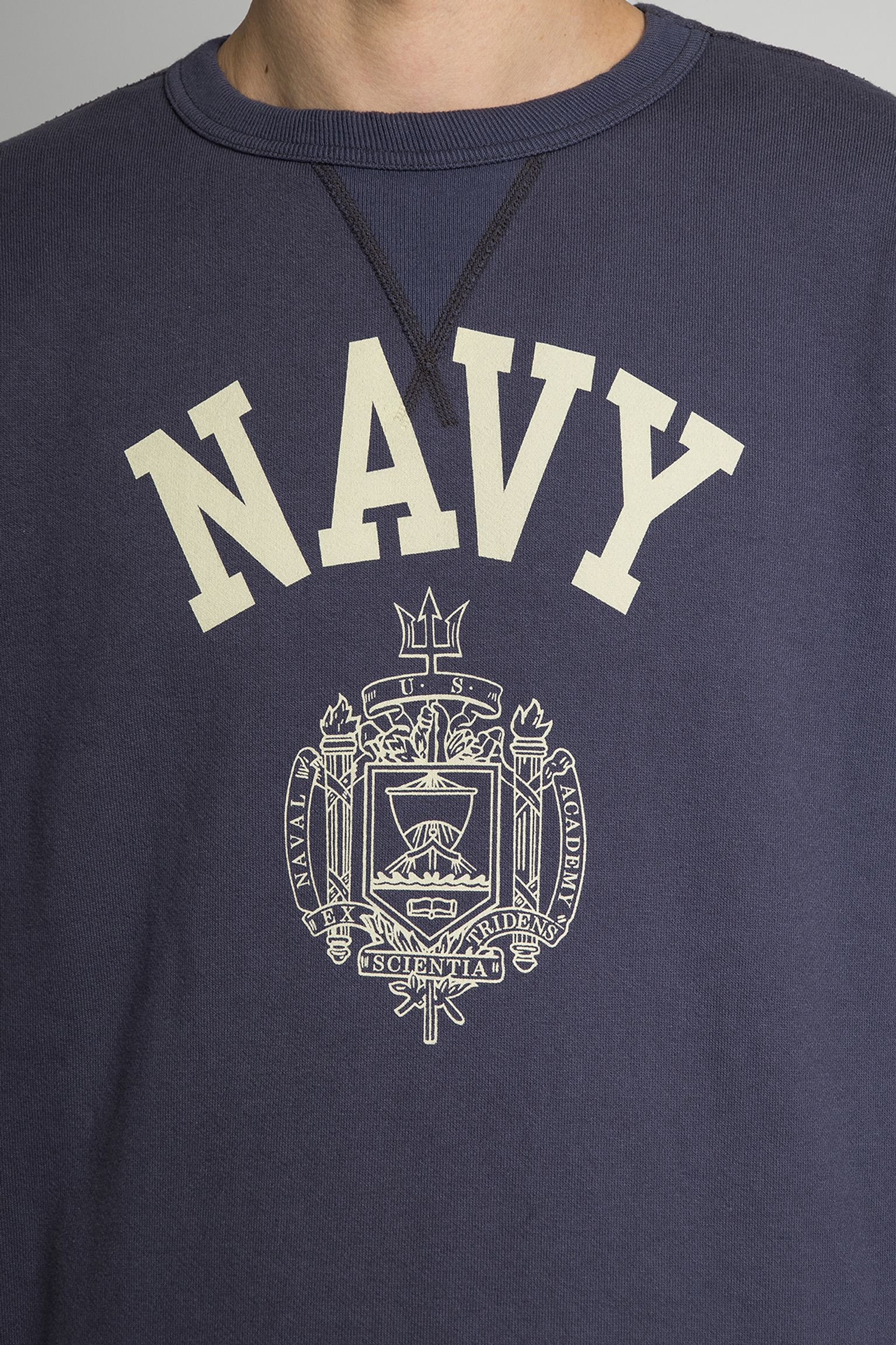 Широкий выбор Свитшот CREW NECK SWEATSHIRT NAVY