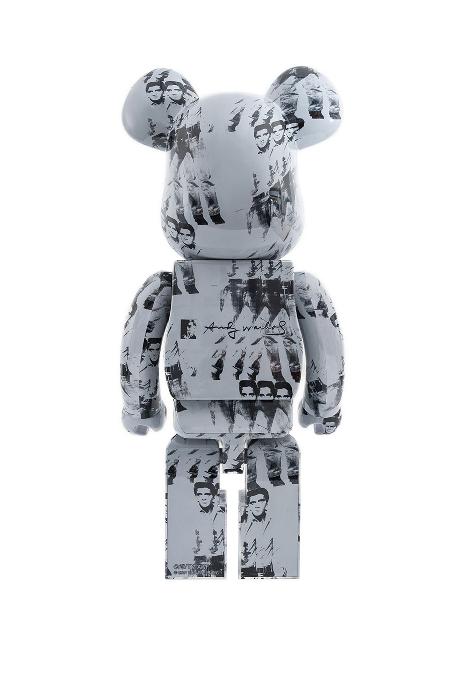 Игрушка BEARBRICK Andy Warhol Elvis Presley  1000% с доставкой