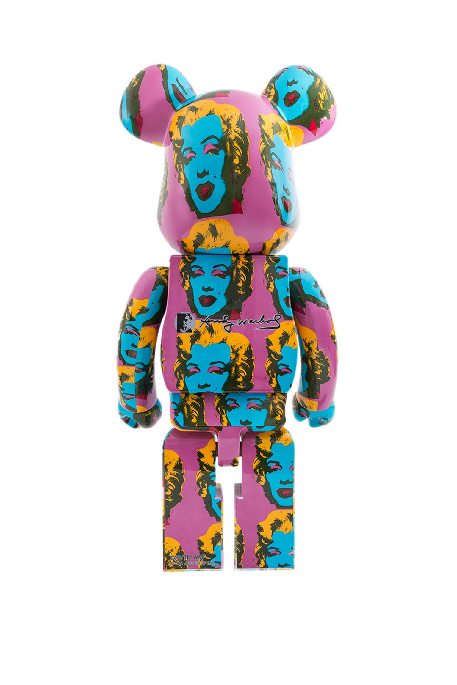 Игрушка BEARBRICK Andy Warhol Marilyn Monroe 2 1000% с доставкой