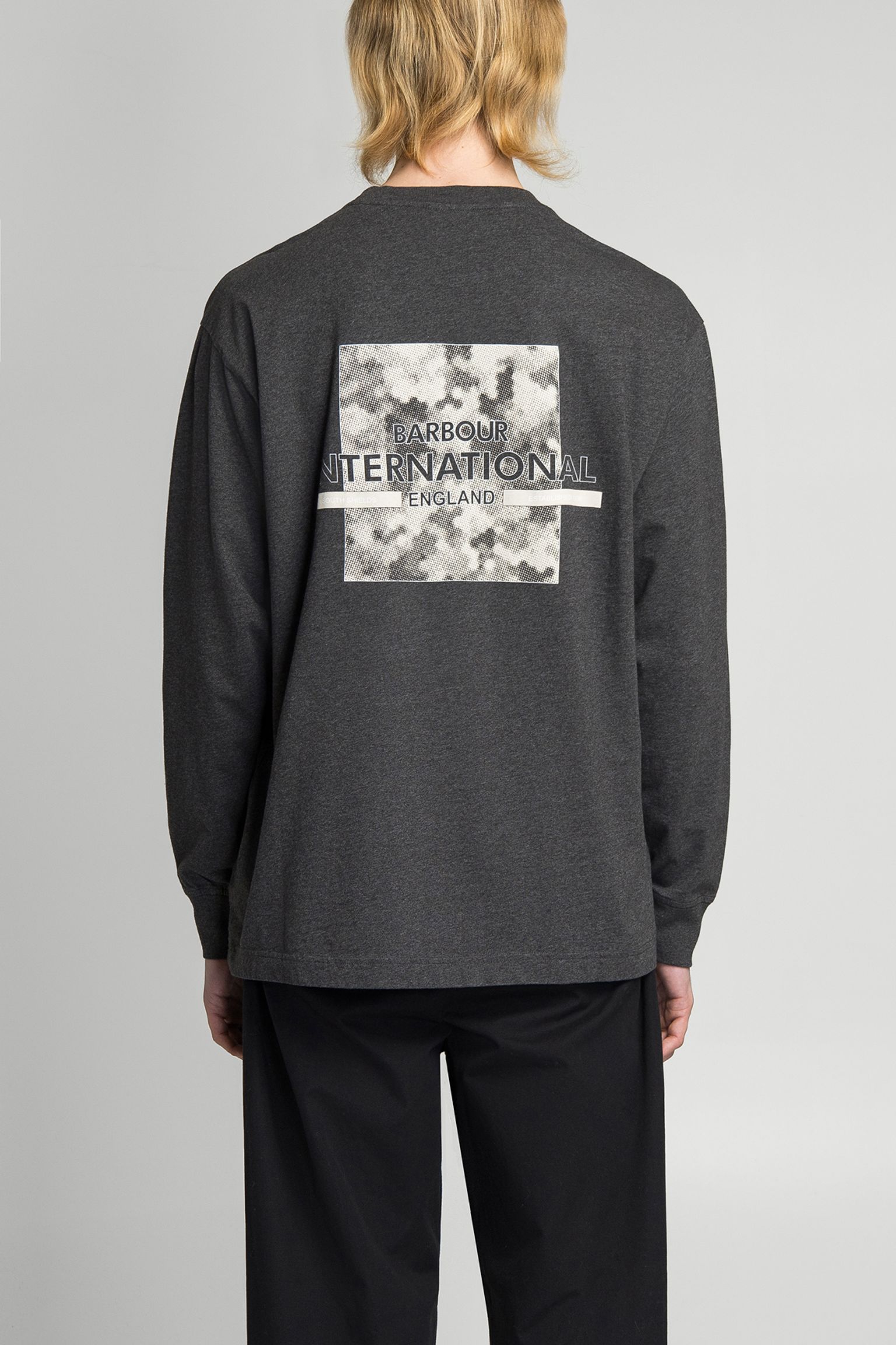 Стильні лонгслів MARSH LONG SLEEVE GRAFFIC T-SHIRT
