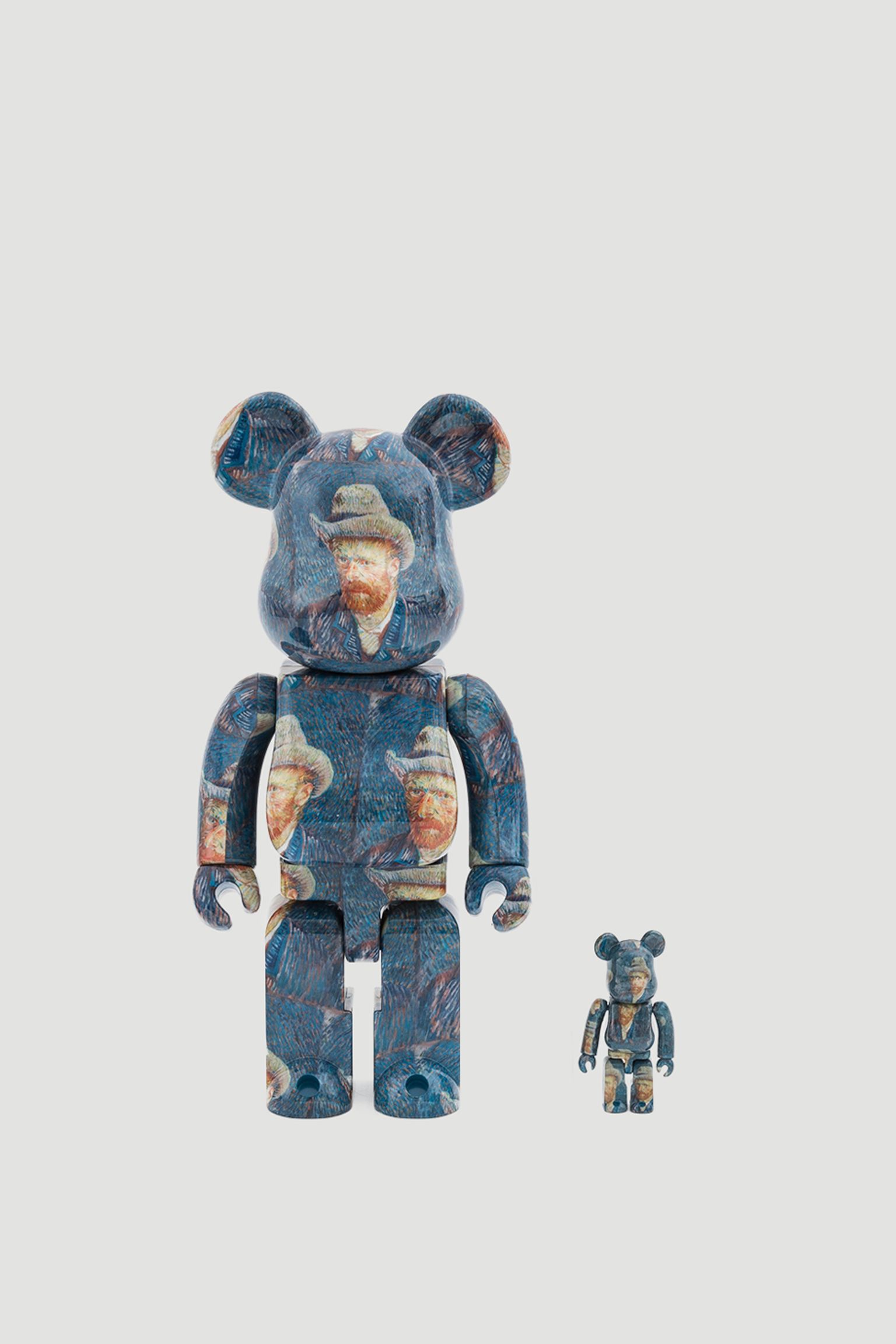 Іграшка BEARBRICK Van Gogh Museum Self-Portrait with 100% & 400% SET