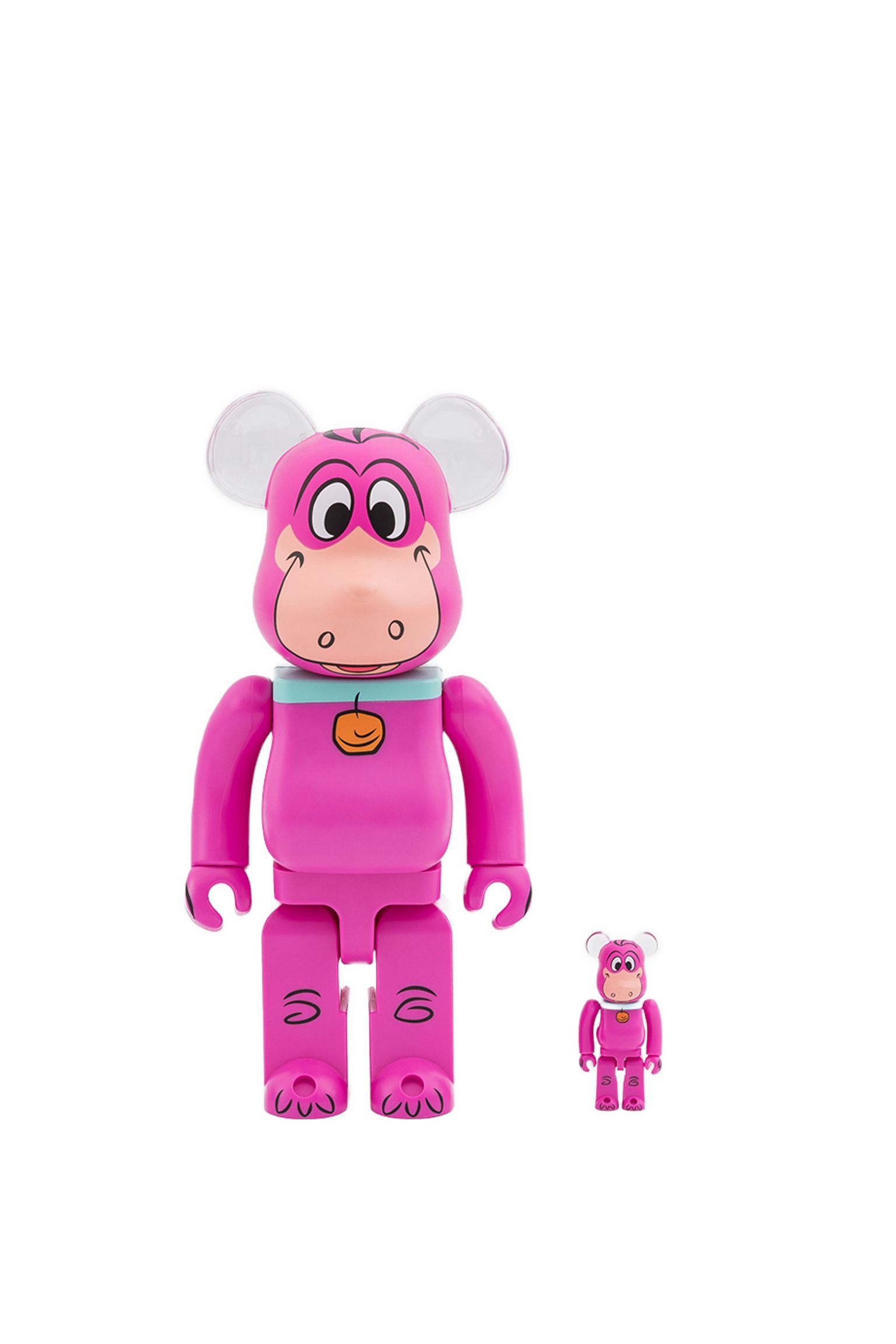 Іграшка BEARBRICK DINO-Flinstons 100% & 400% SET купити