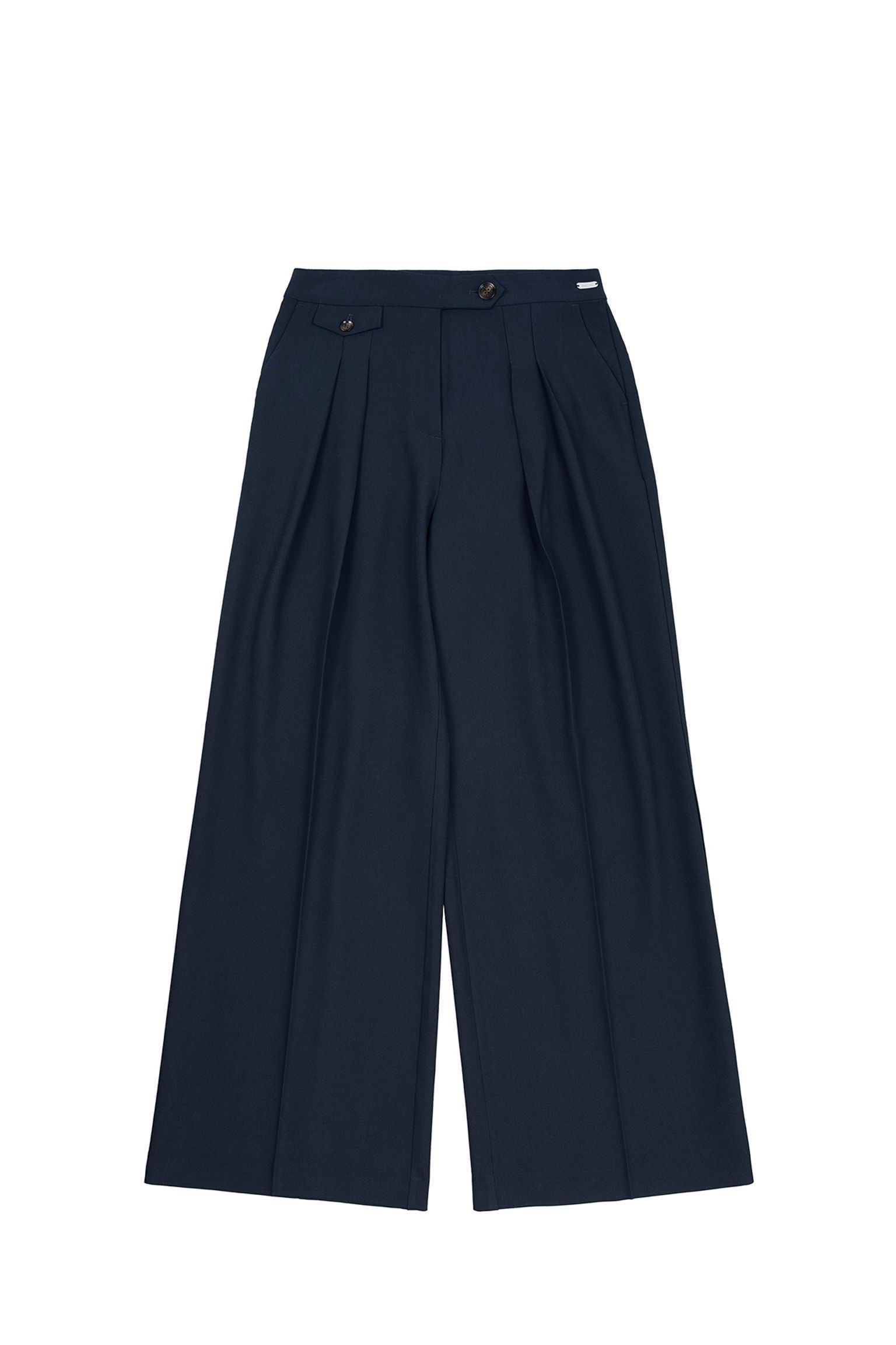 брюки FRANCIS WIDE LEG TROUSERS