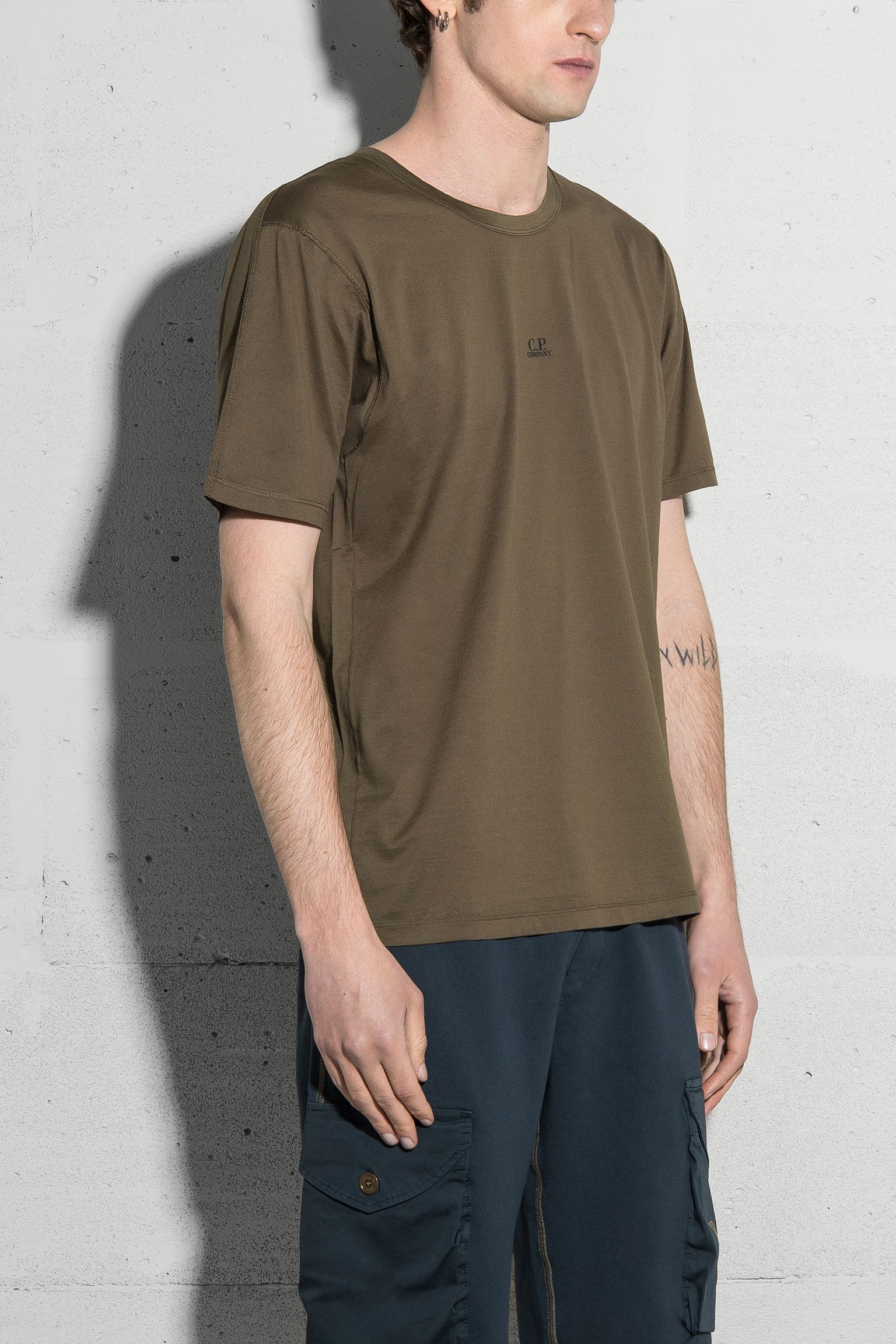 Футболка 70/2 MERCERIZED JERSEY PRINTED LOGO T-SHIRT з доставкою