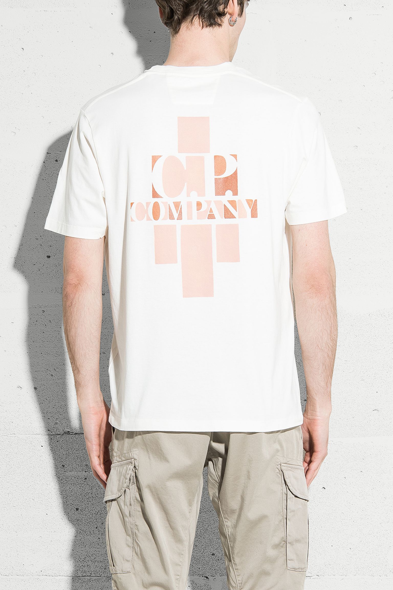 Стильні Футболка 30/1 JERSEY FRONT AND BACK LOGO