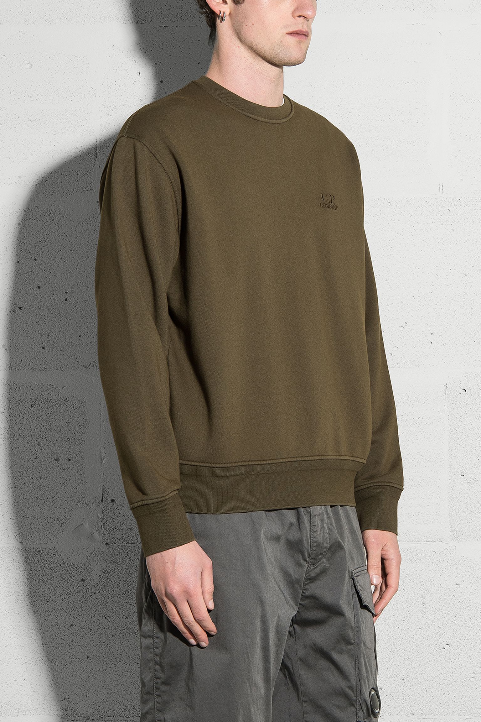 Світшот COTTON DIAGONAL FLEECE з доставкою