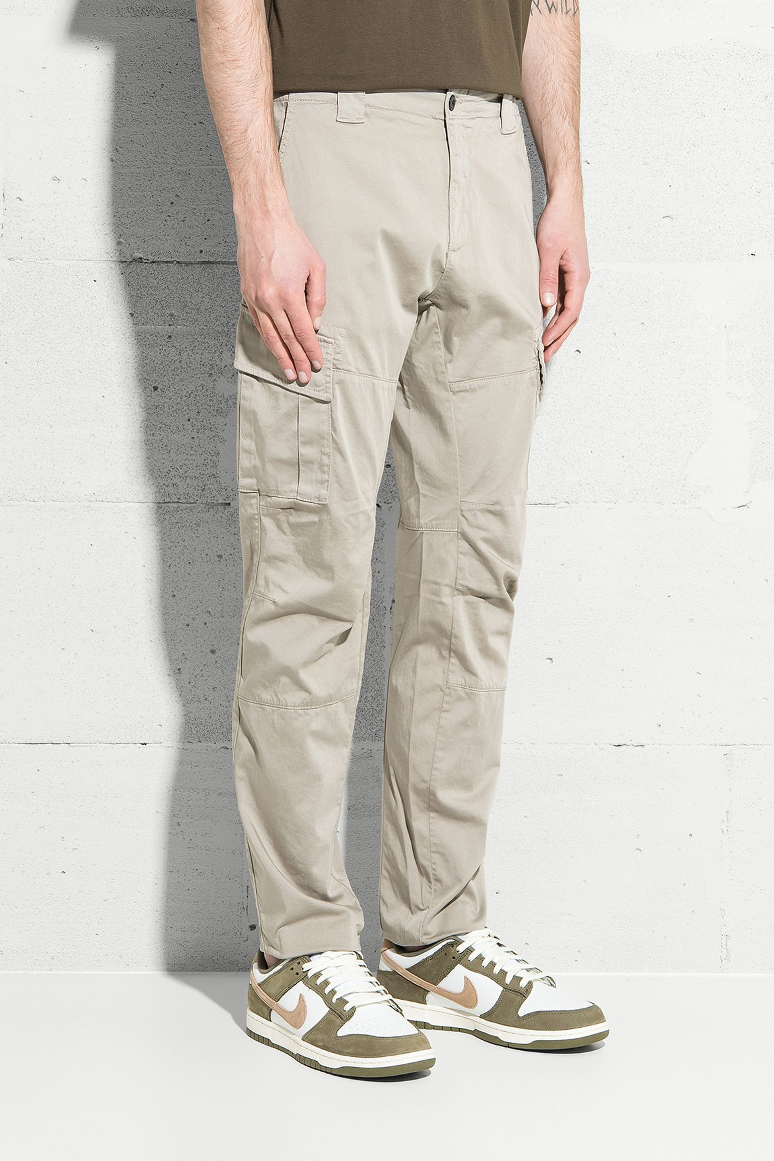 Брюки SATEEN STRETCH CARGO LOGO з доставкою