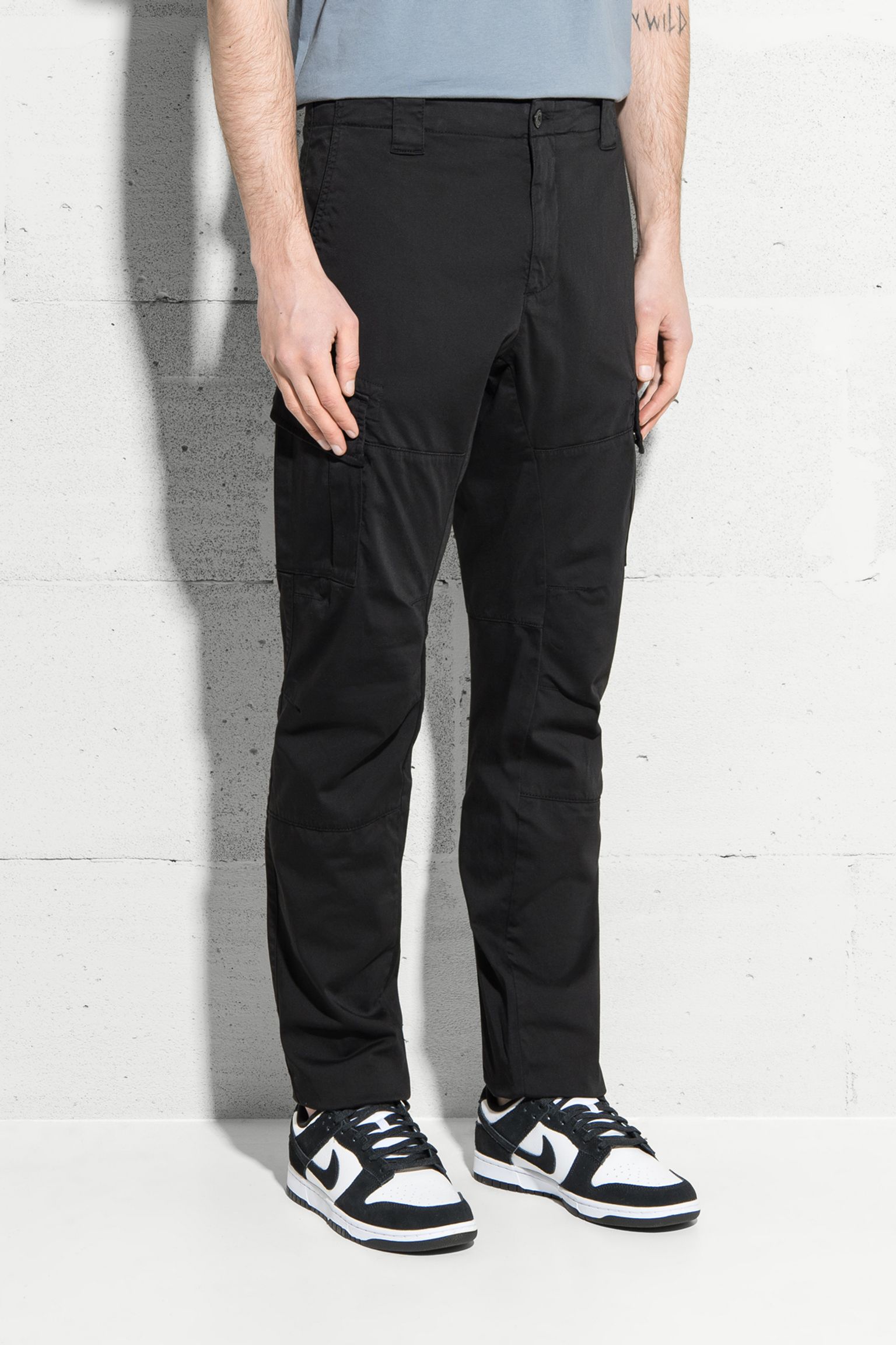 Брюки SATEEN STRETCH CARGO LOGO с доставкой