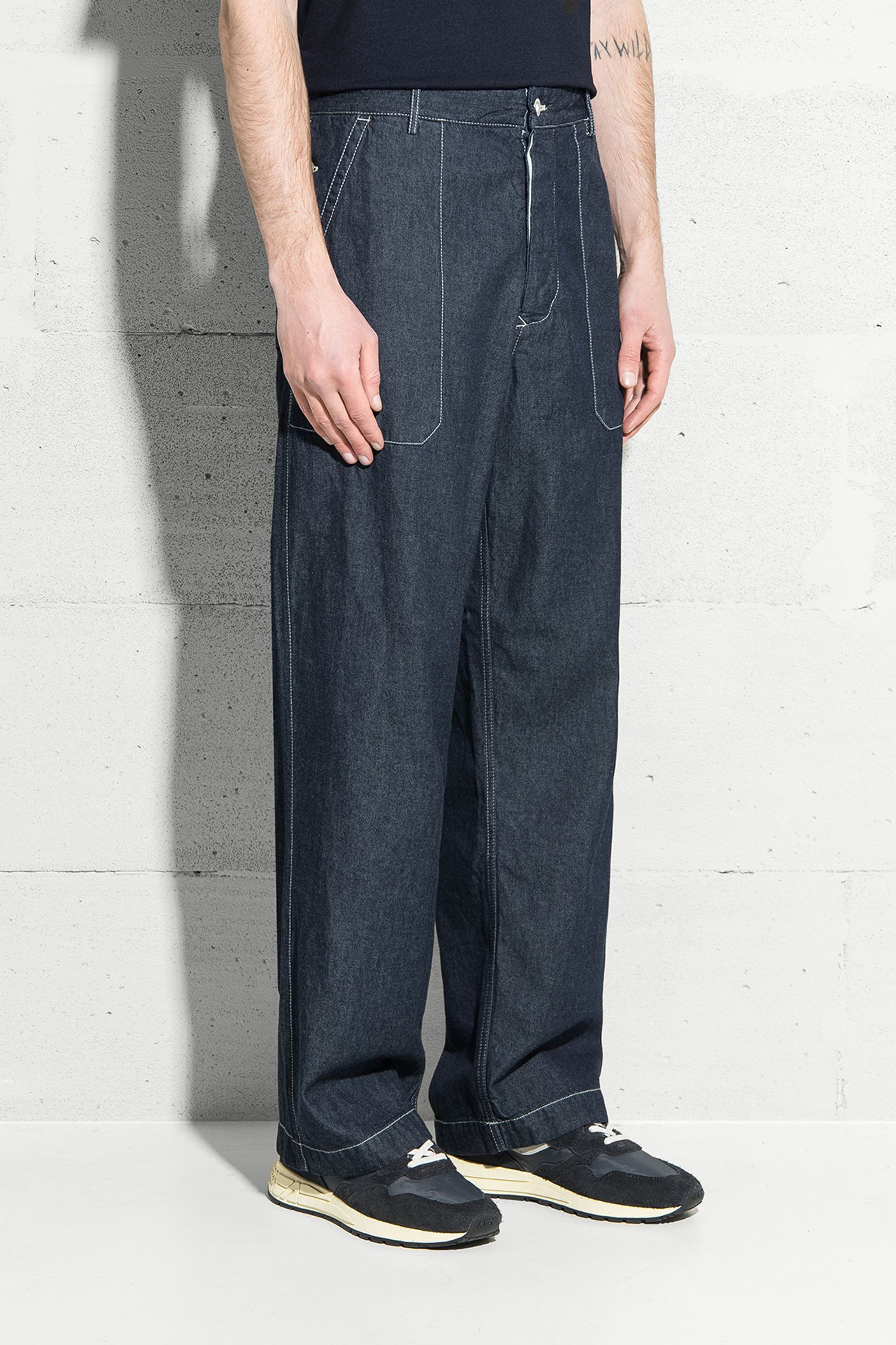 Брюки DENIM 3/1 LOOSE з доставкою